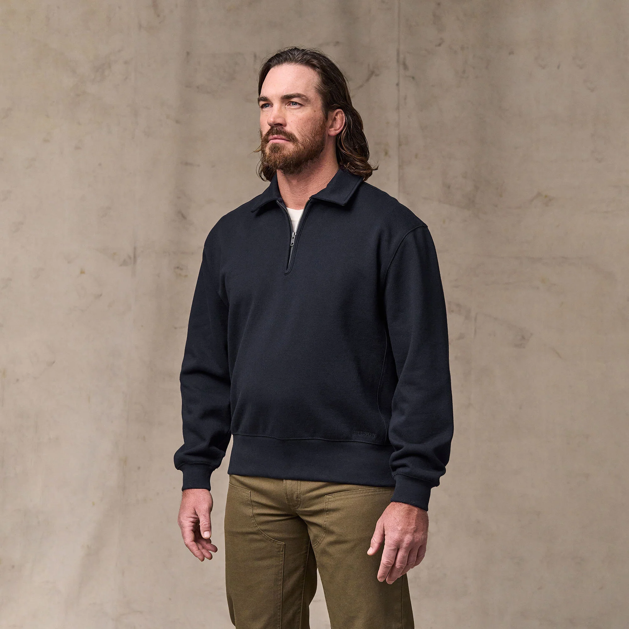 14-OZ. HERITAGE FLEECE QUARTER-ZIP - Image 6