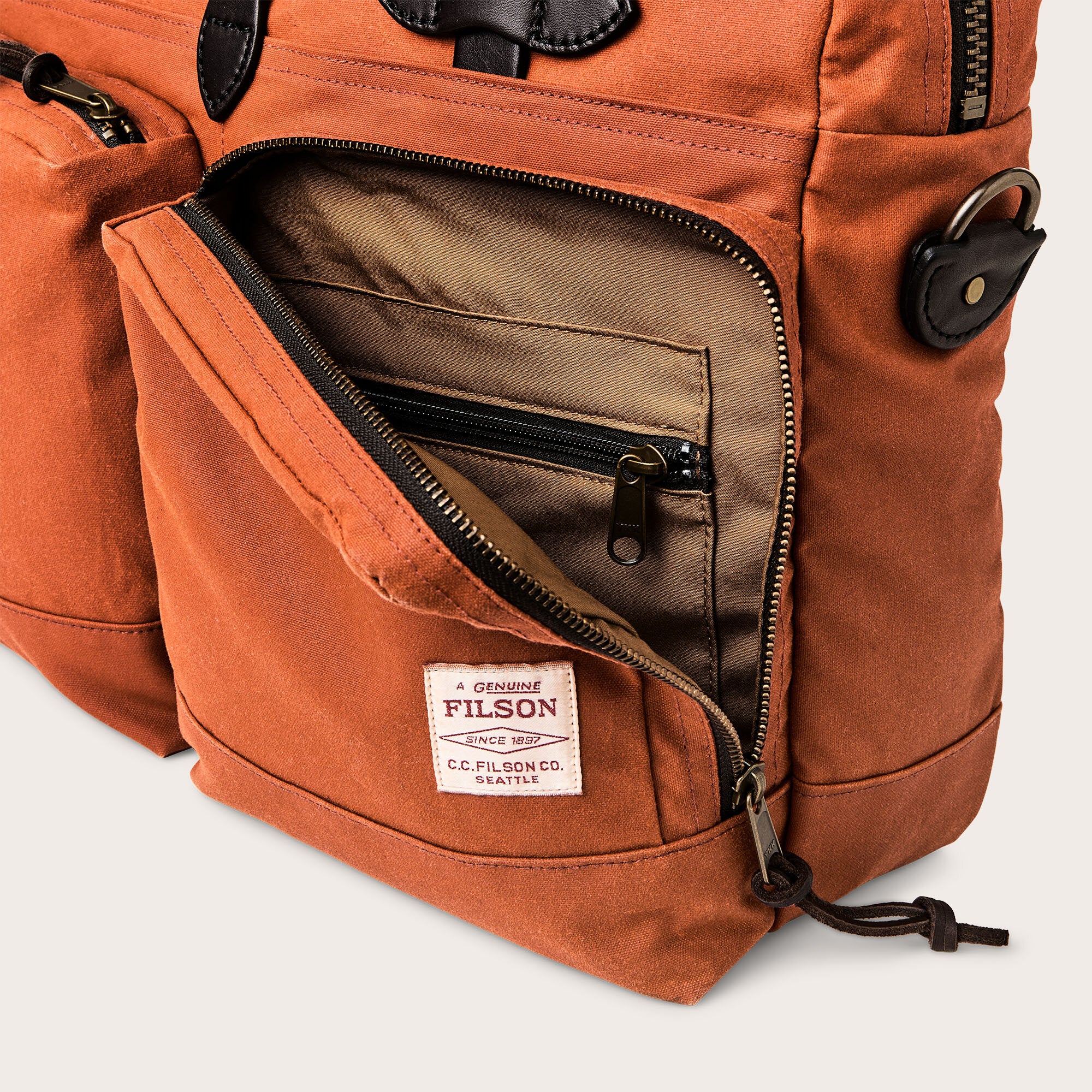 24 Hour Tin Cloth Briefcase - Image 5