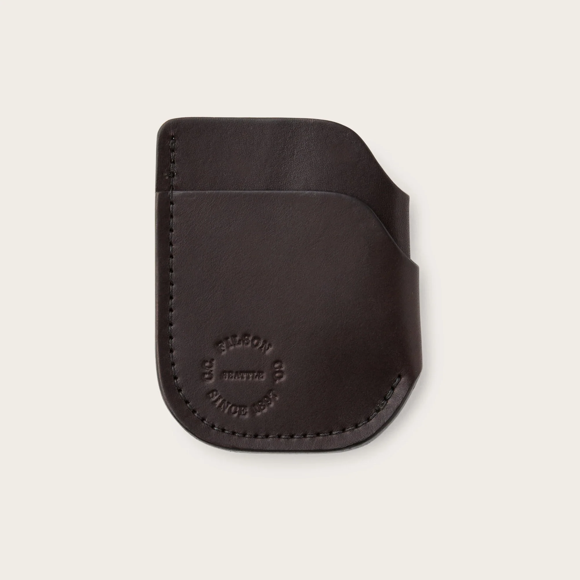 BRIDLE LEATHER FRONT POCKET CASH & CARD CASE