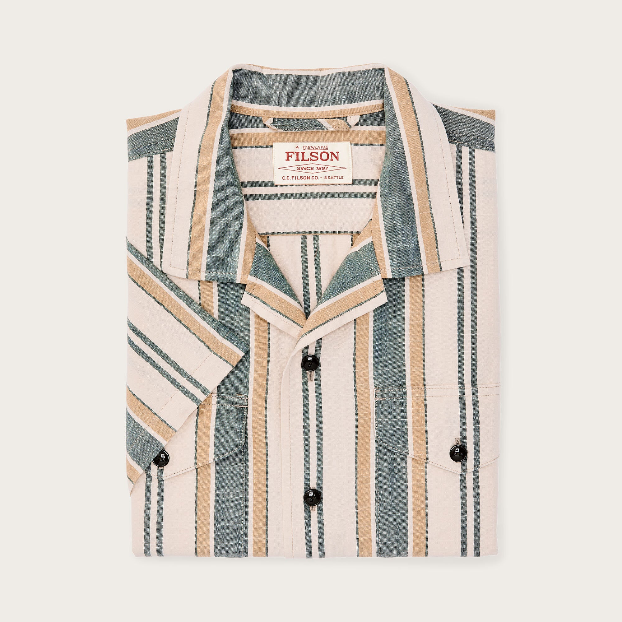 CHAMBRAY CAMP SHIRT - Image 3