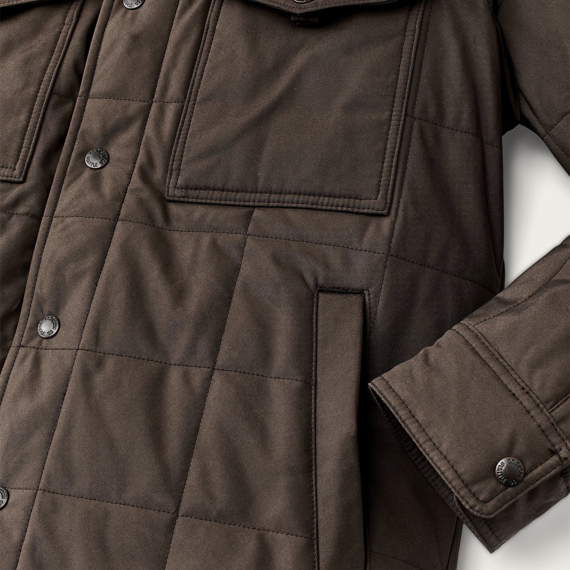 Cover Cloth Quilted Jac-shirt - Image 4