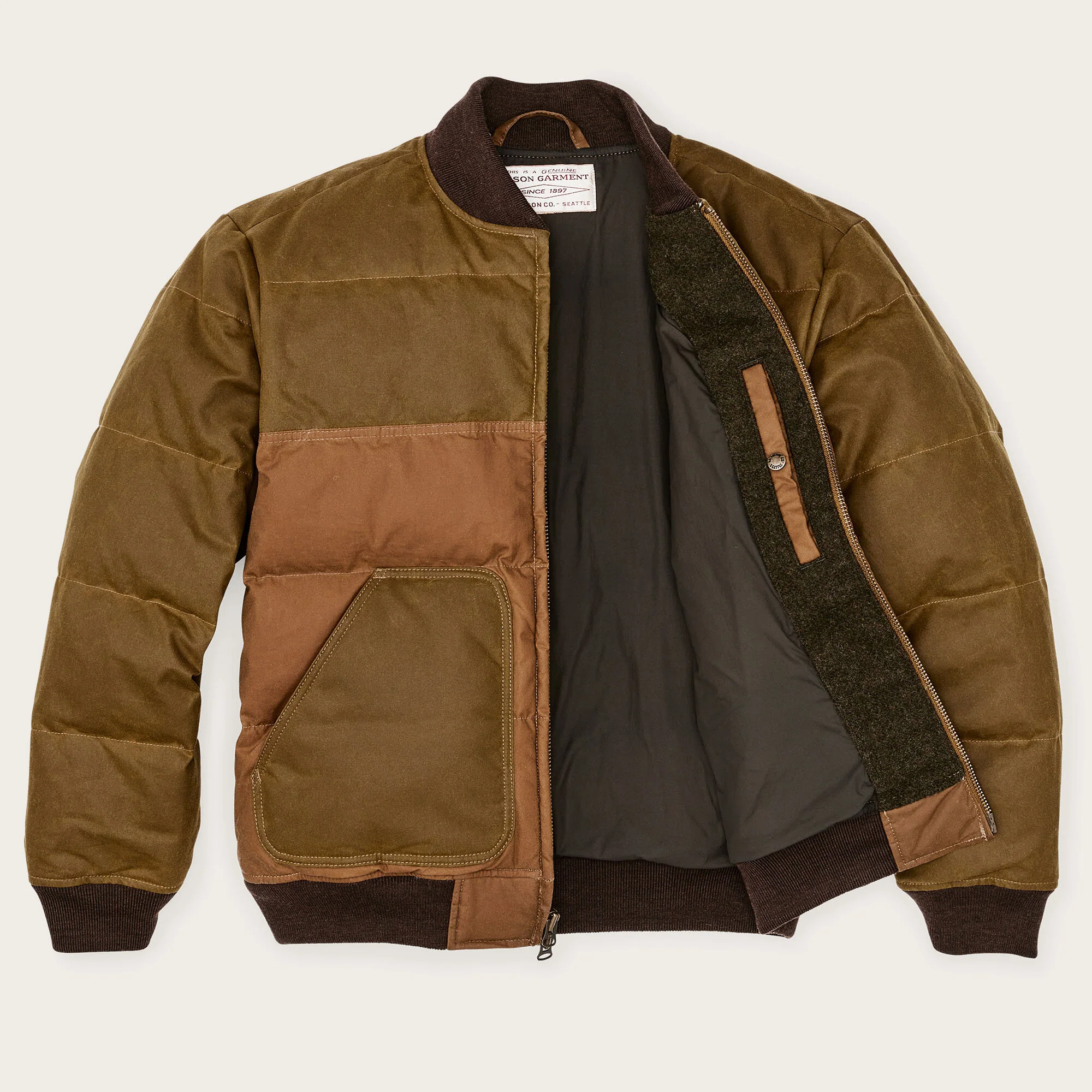 DOWN BOMBER JACKET - Image 3