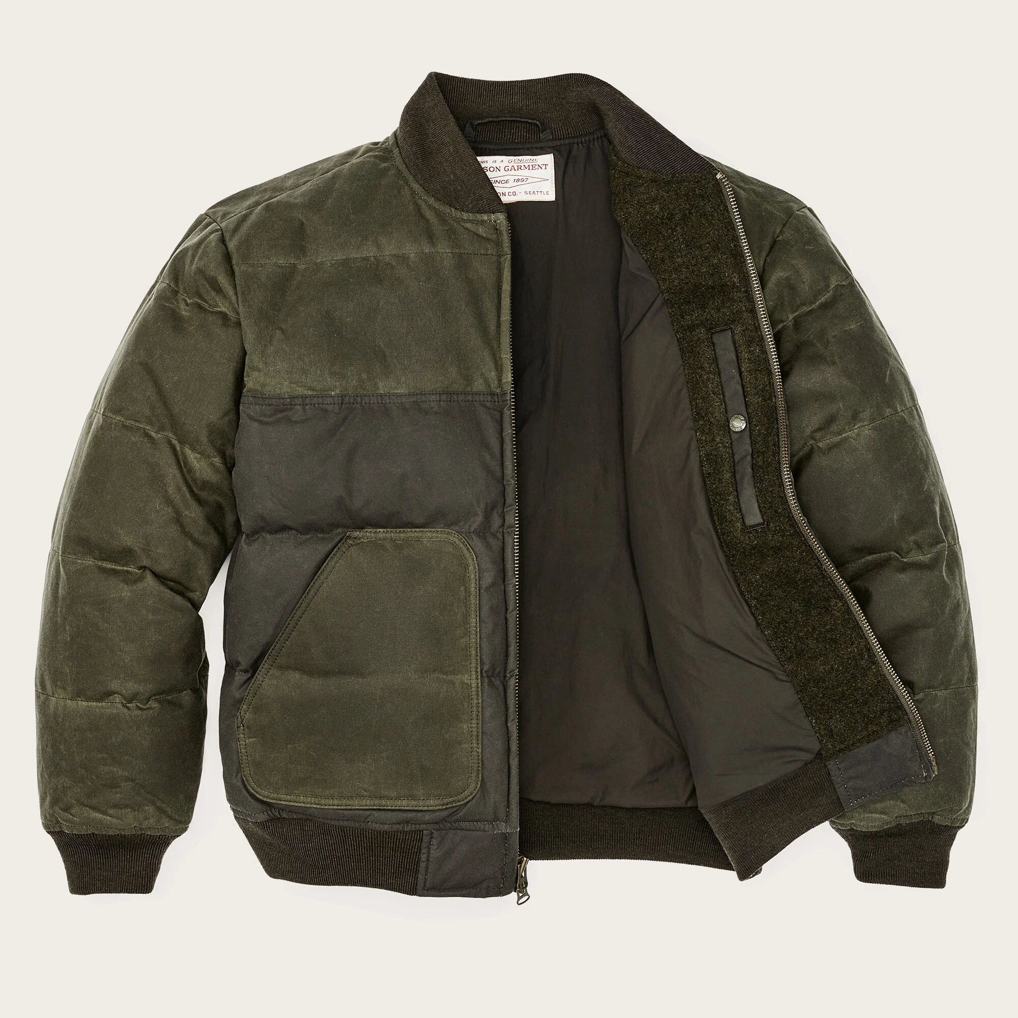 DOWN BOMBER JACKET - Image 3