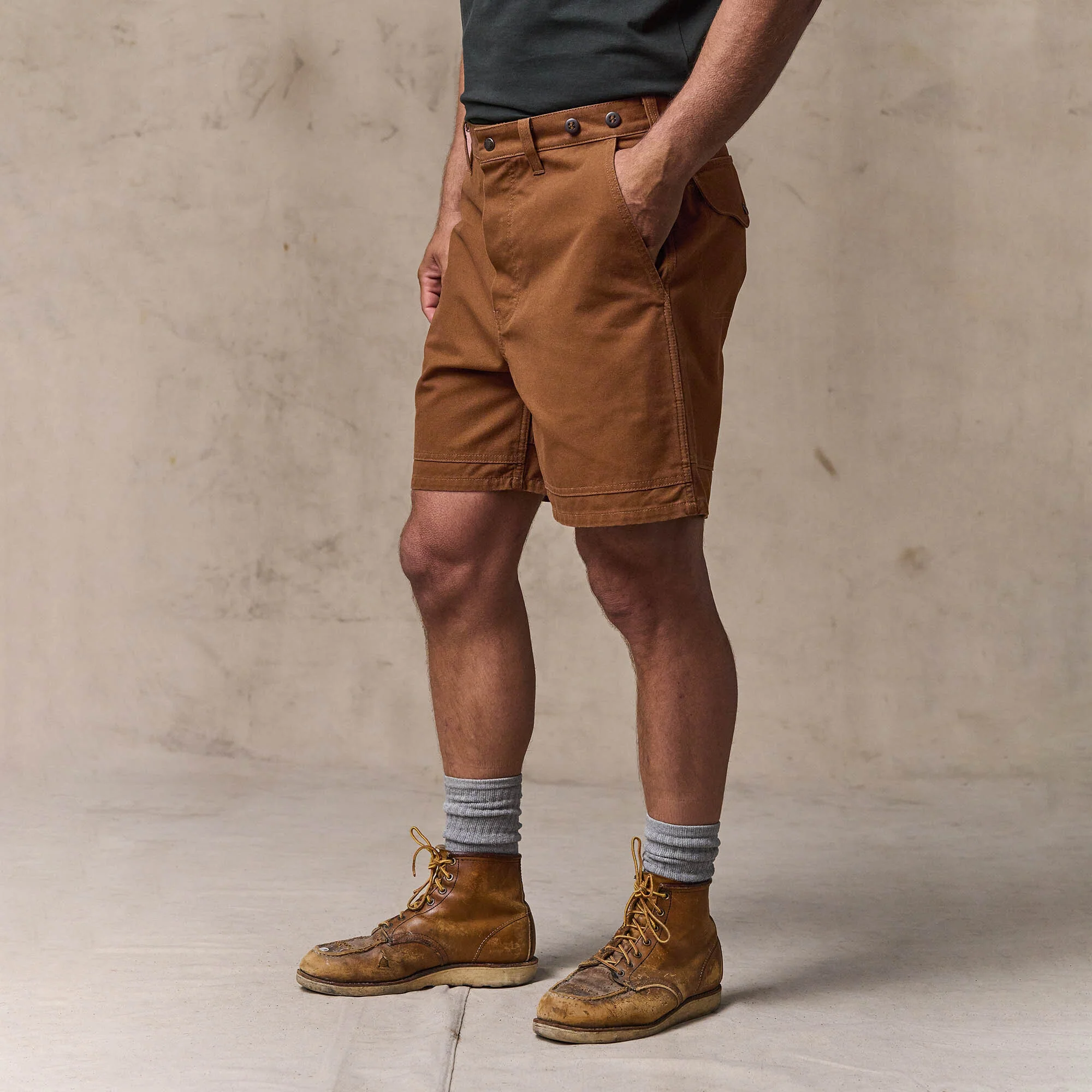 DRY TIN CLOTH SHORTS - Image 6