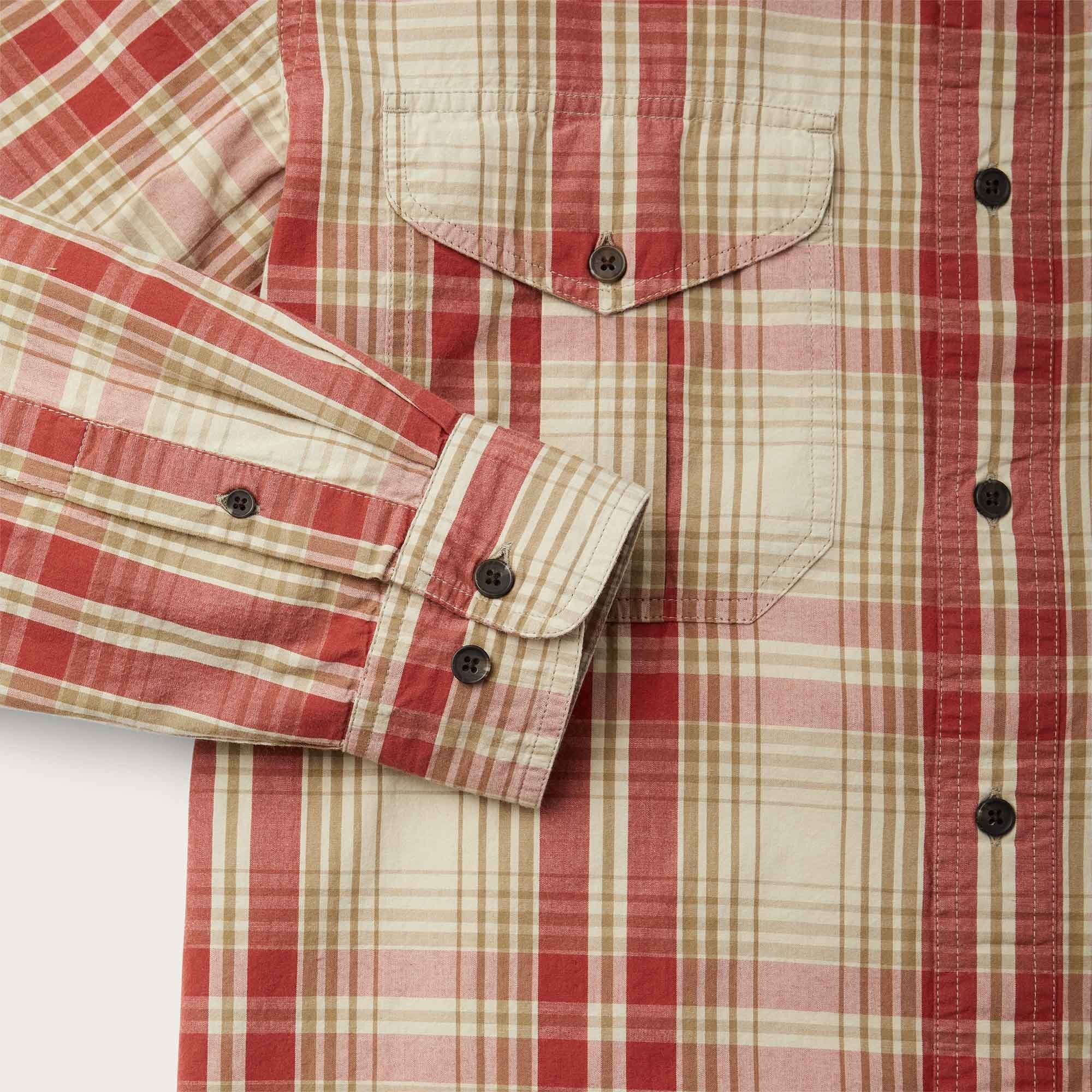 FILSON'S WASHED FEATHER CLOTH SHIRT - Image 5