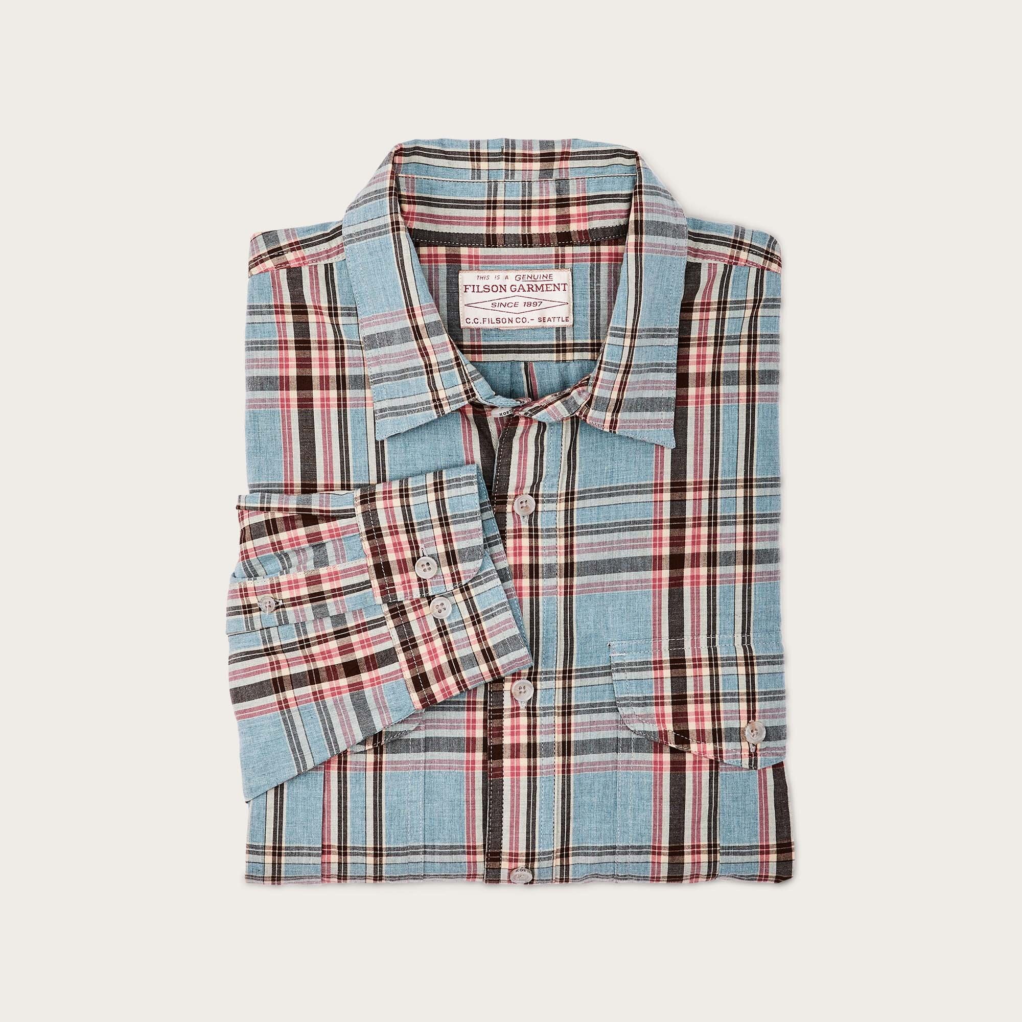 FILSON'S WASHED FEATHER CLOTH SHIRT - Image 3