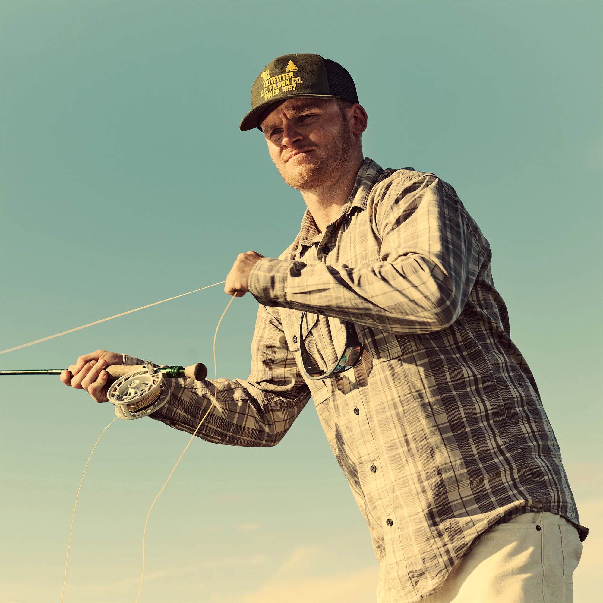 FILSON'S WASHED FEATHER CLOTH SHIRT - Image 5
