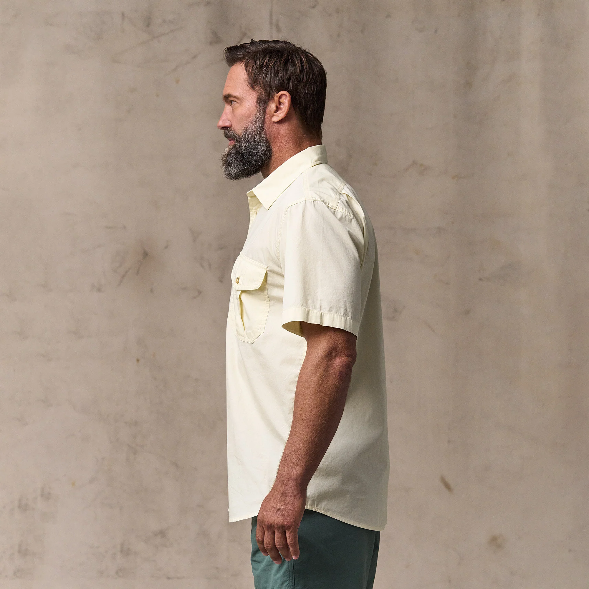 FILSON'S WASHED SHORT SLEEVE FEATHER CLOTH SHIRT - Image 8