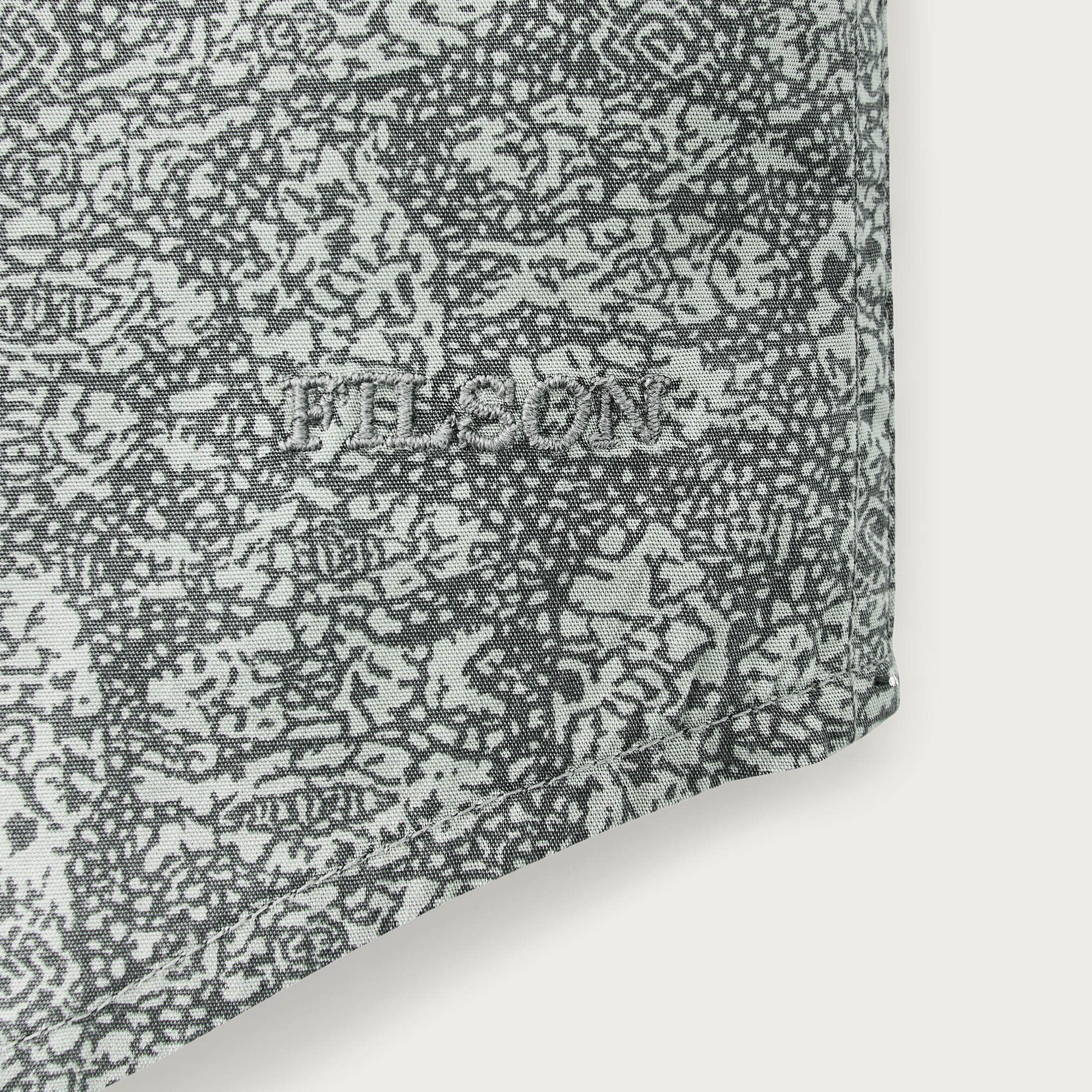 FILSON'S WASHED SHORT SLEEVE FEATHER CLOTH SHIRT - Image 3