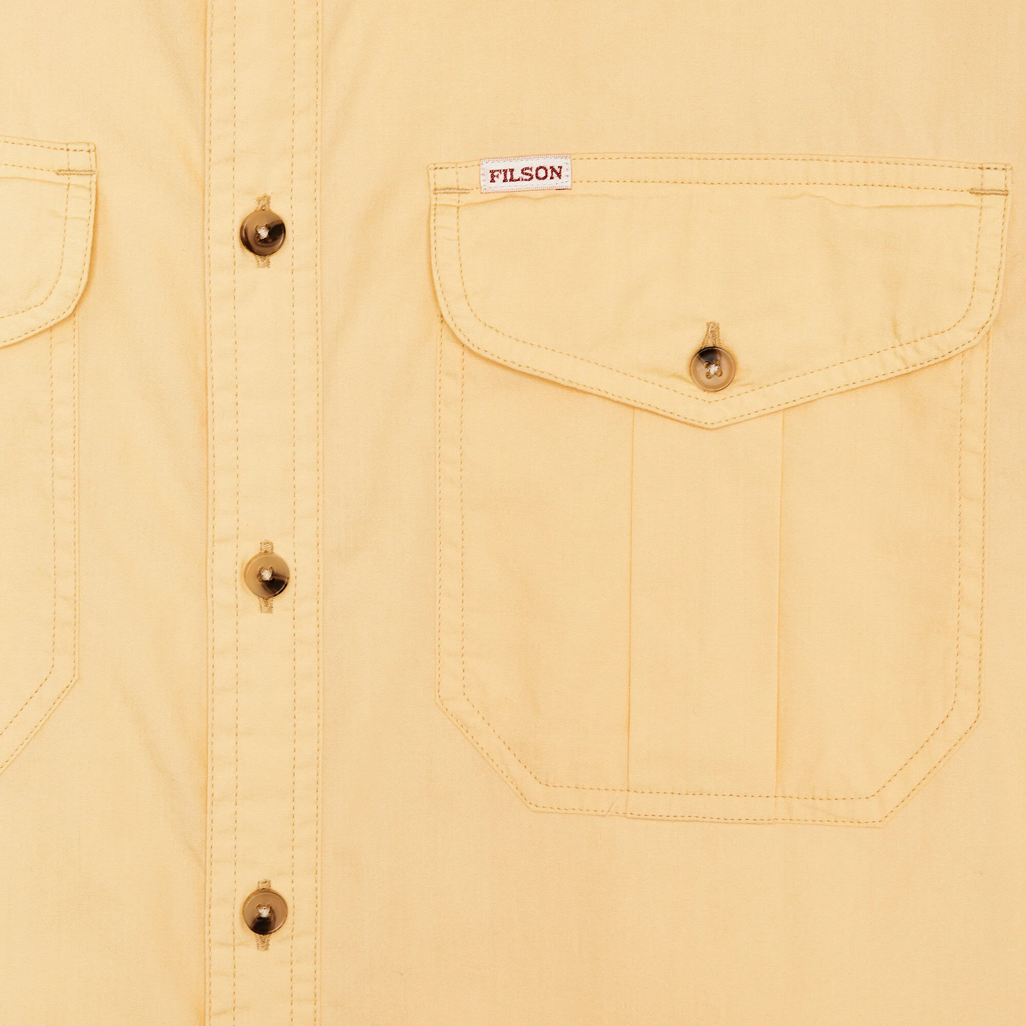 FILSON'S WASHED SHORT SLEEVE FEATHER CLOTH SHIRT - Image 4