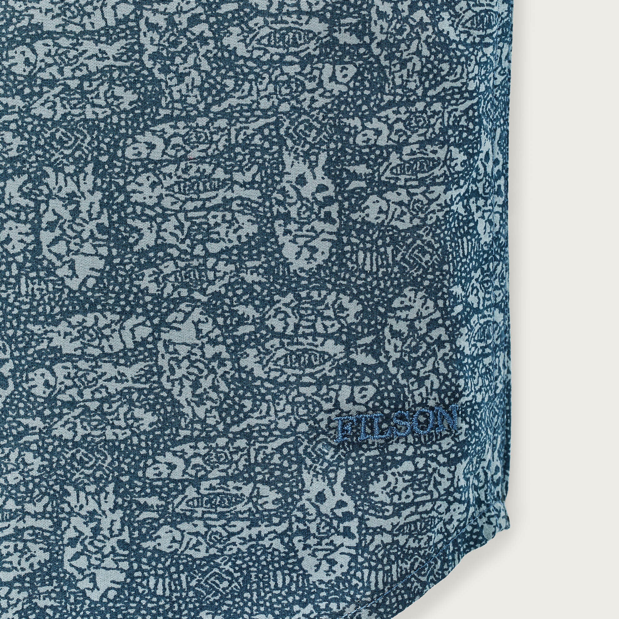 FILSON'S WASHED SHORT SLEEVE FEATHER CLOTH SHIRT - Image 4