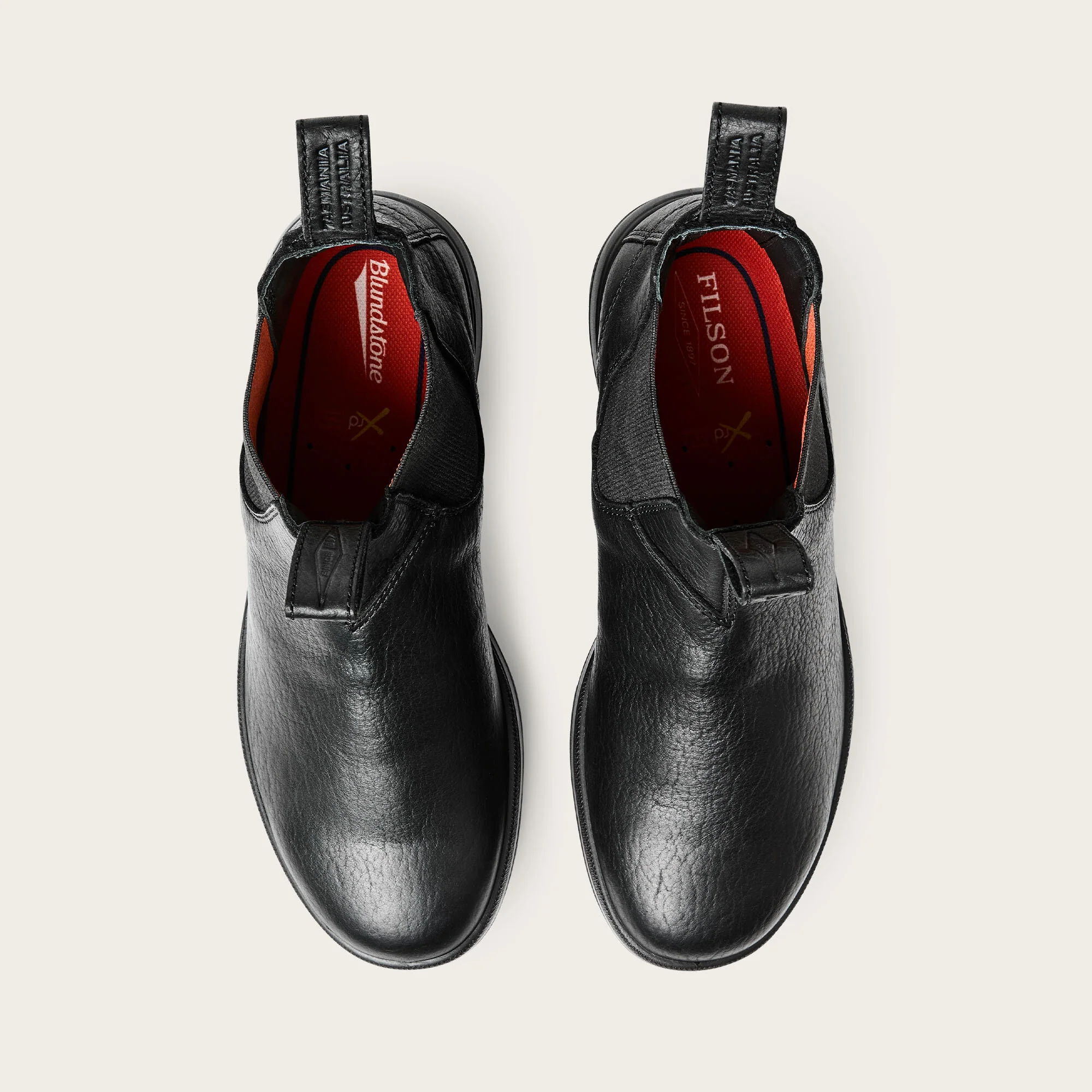 FILSON X BLUNDSTONE BISON CHELSEA BOOTS 
 - Image 5