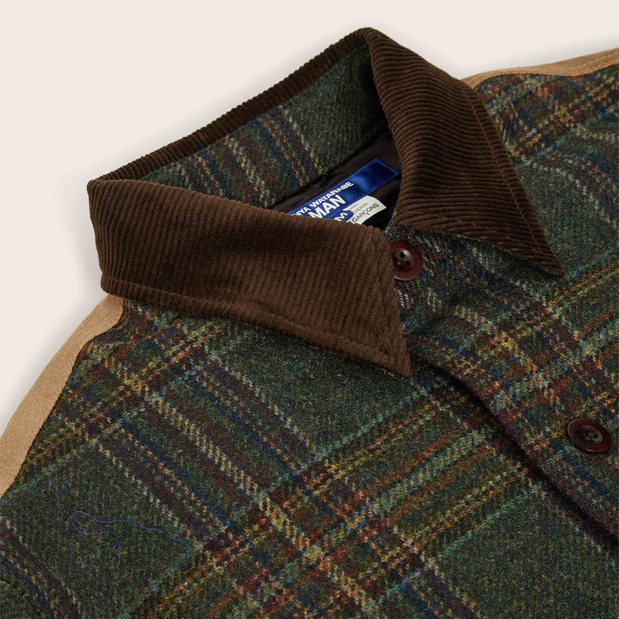 FILSON X JUNYA WATANABE WOOL-LEATHER SHIRT - Image 4