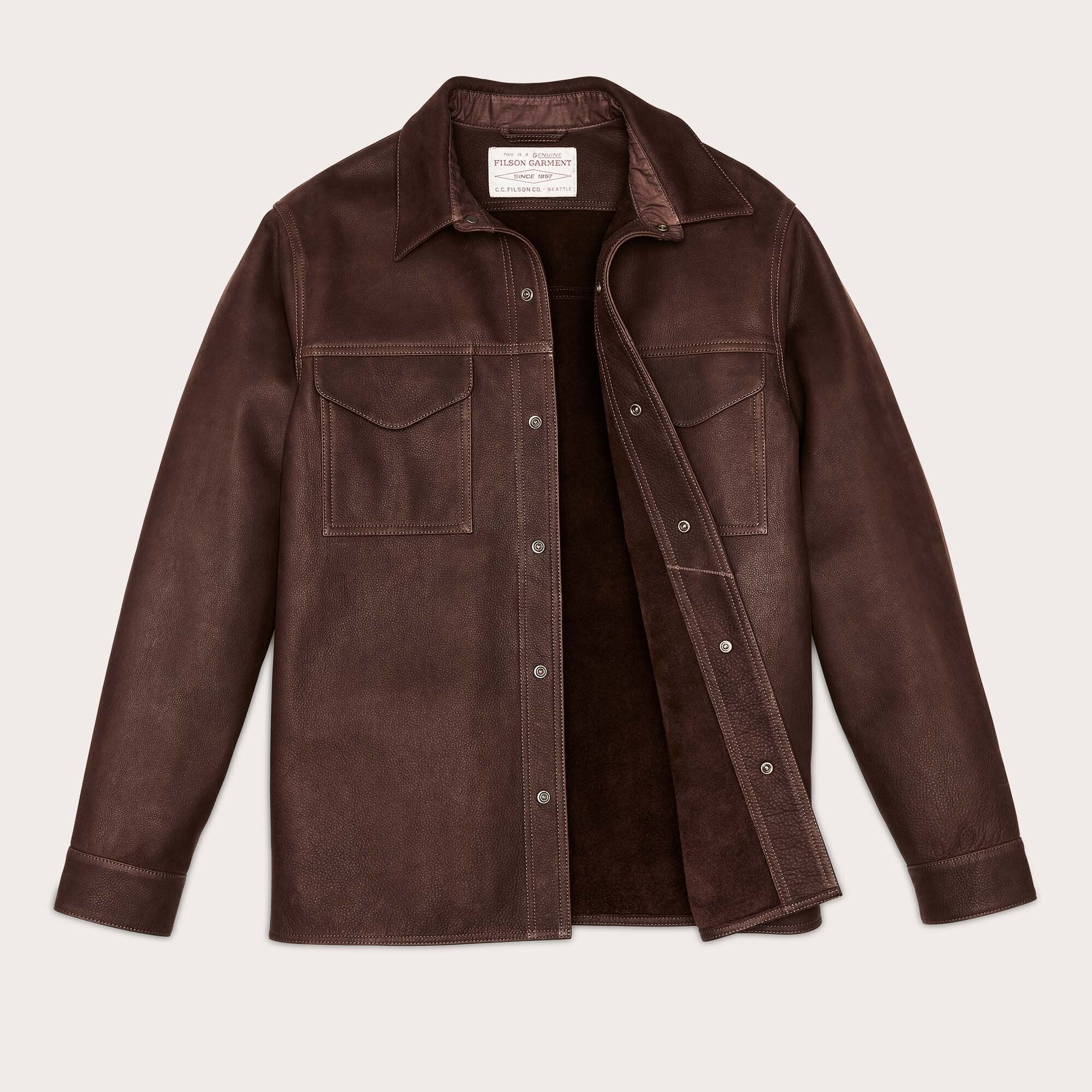 FULL GRAIN LEATHER JAC-SHIRT - Image 3
