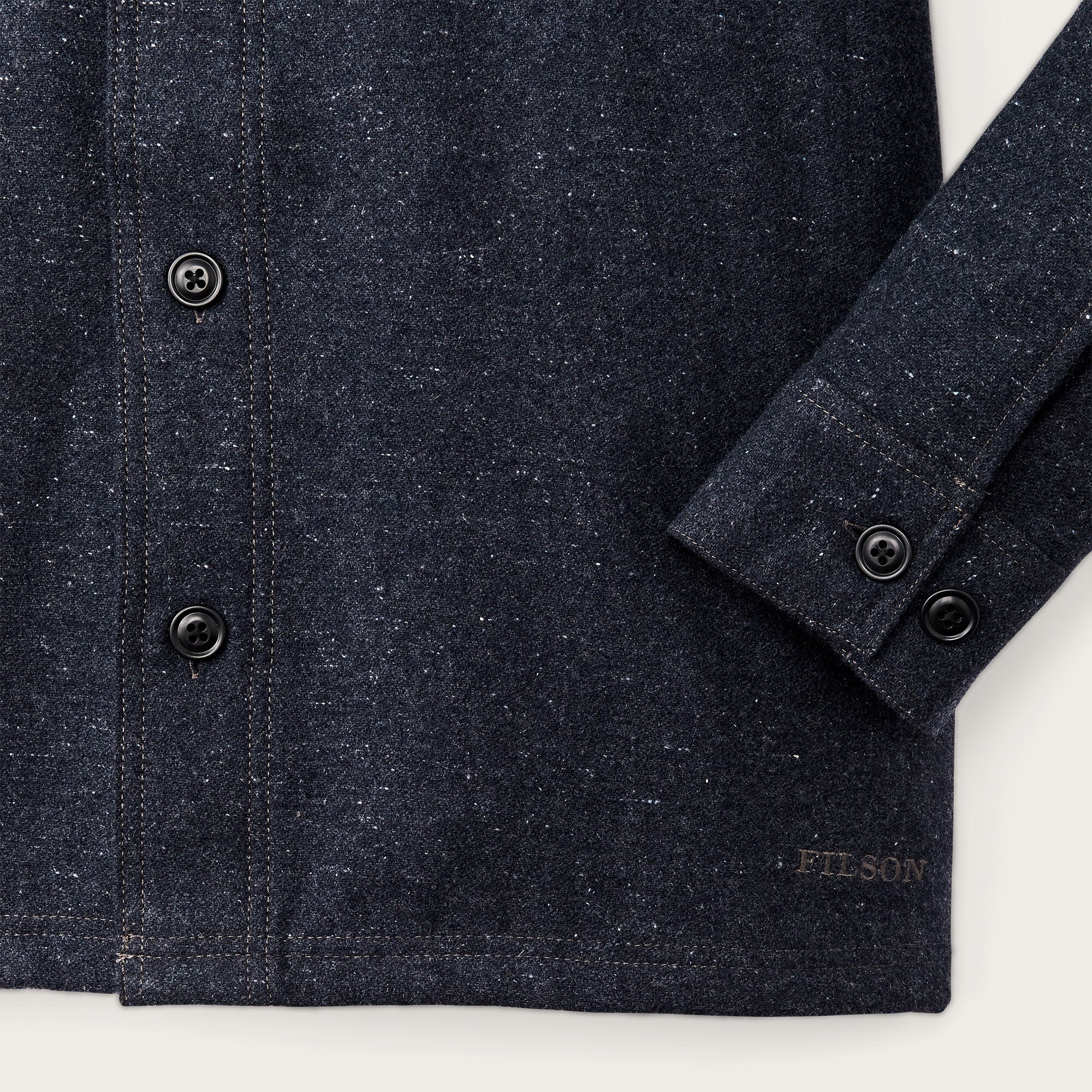 Heathered Wool Jac-shirt - Image 5