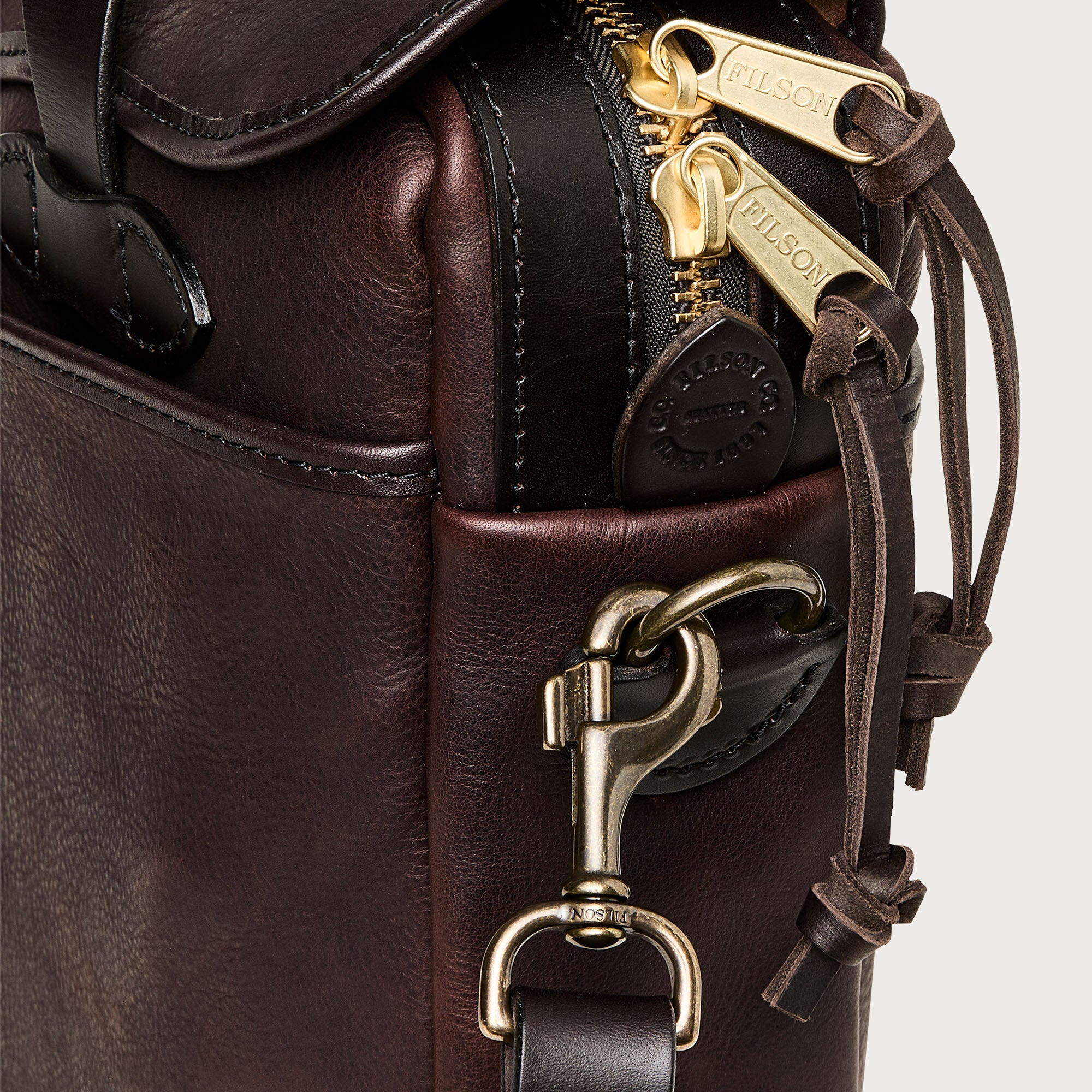 HERITAGE LEATHER ORIGINAL BRIEFCASE - Image 6