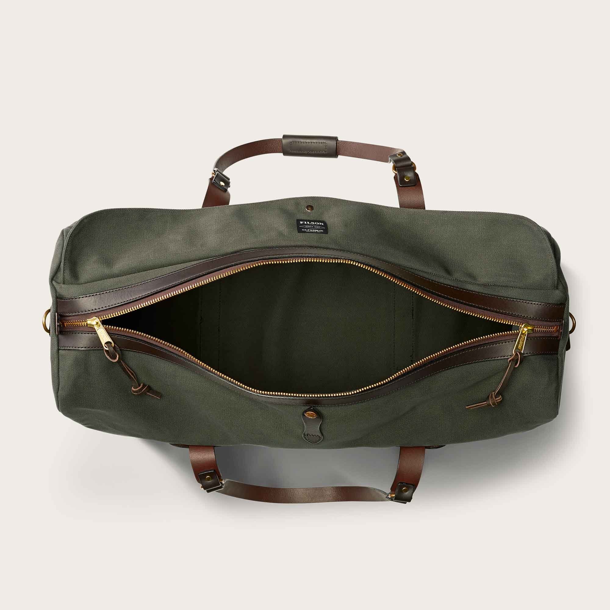 LARGE RUGGED TWILL DUFFLE BAG - Image 4