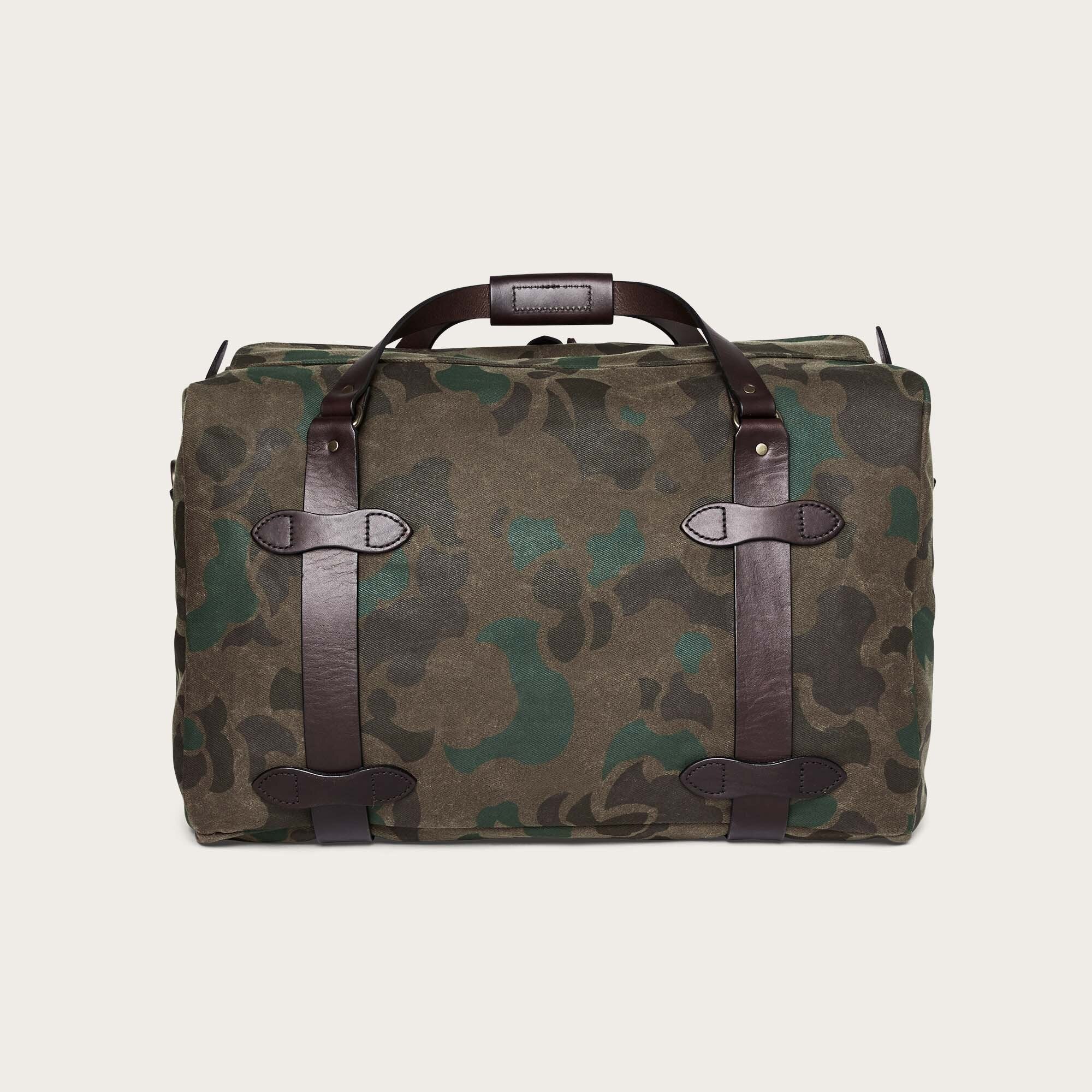 MEDIUM WAXED RUGGED TWILL DUFFLE BAG - Image 2