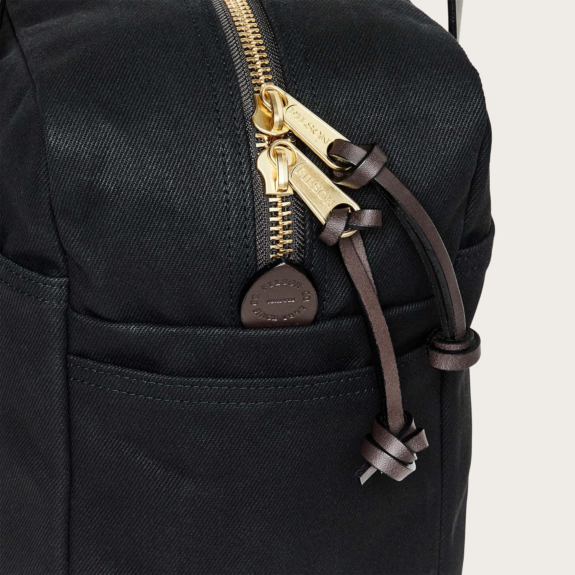 RUGGED TWILL TOTE BAG WITH ZIPPER - Image 6