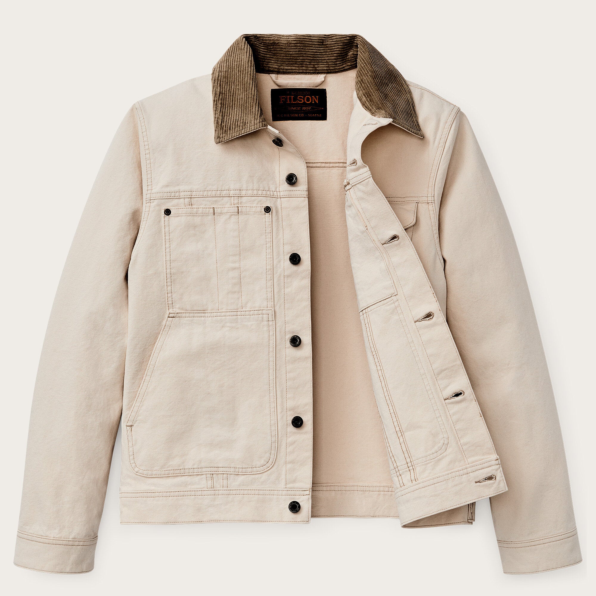 RUSTIC CANVAS SHORT CRUISER JACKET - Image 3
