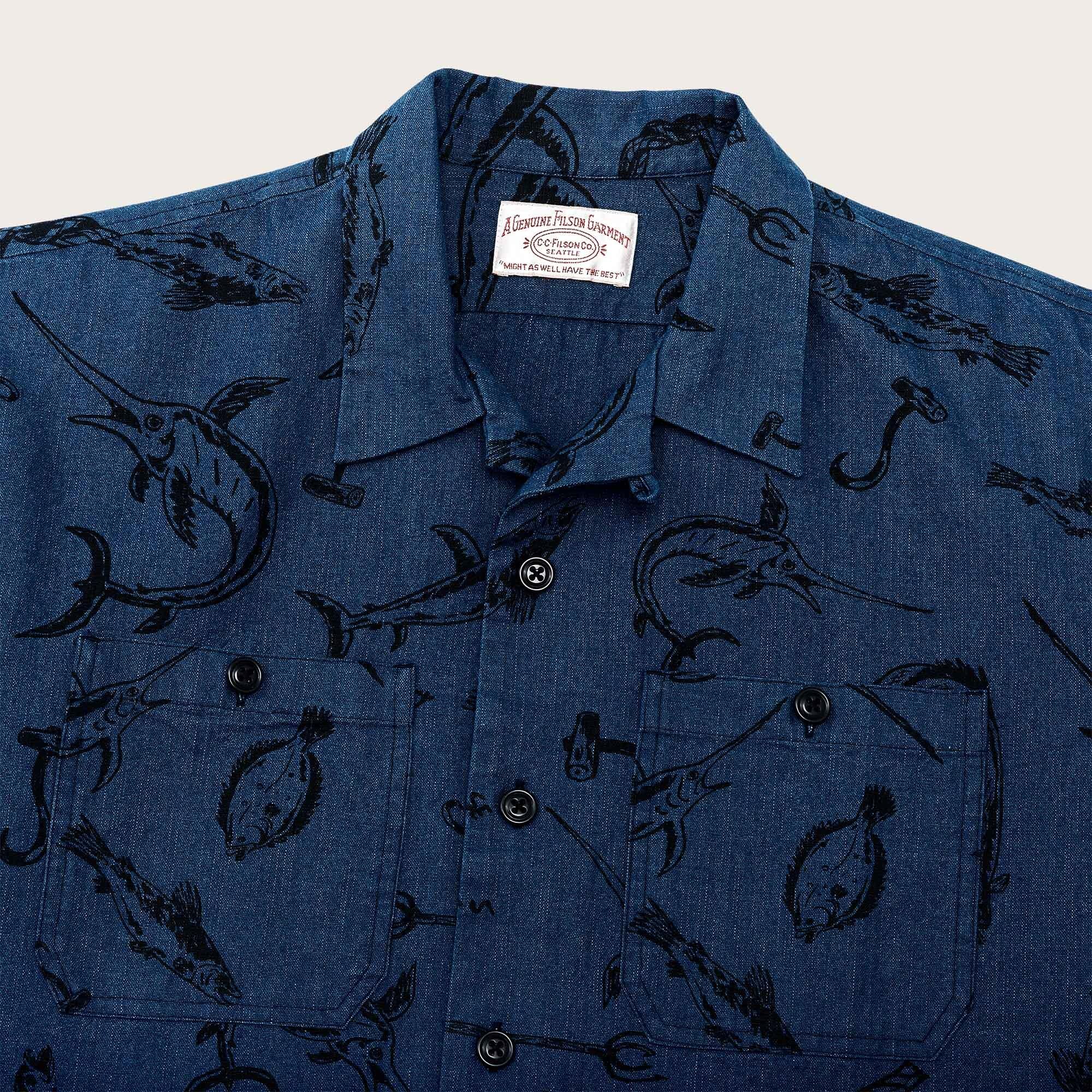 RUSTIC SHORT SLEEVE CAMP SHIRT - Image 4