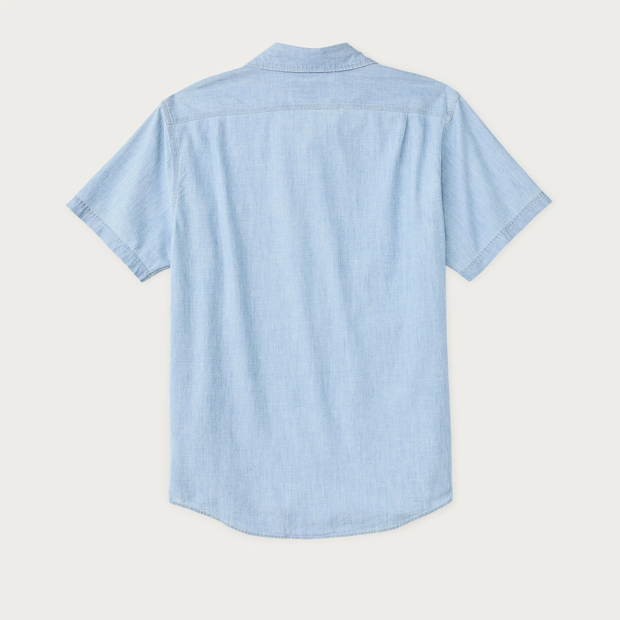 Short Sleeve Chambray Shirt - Image 2