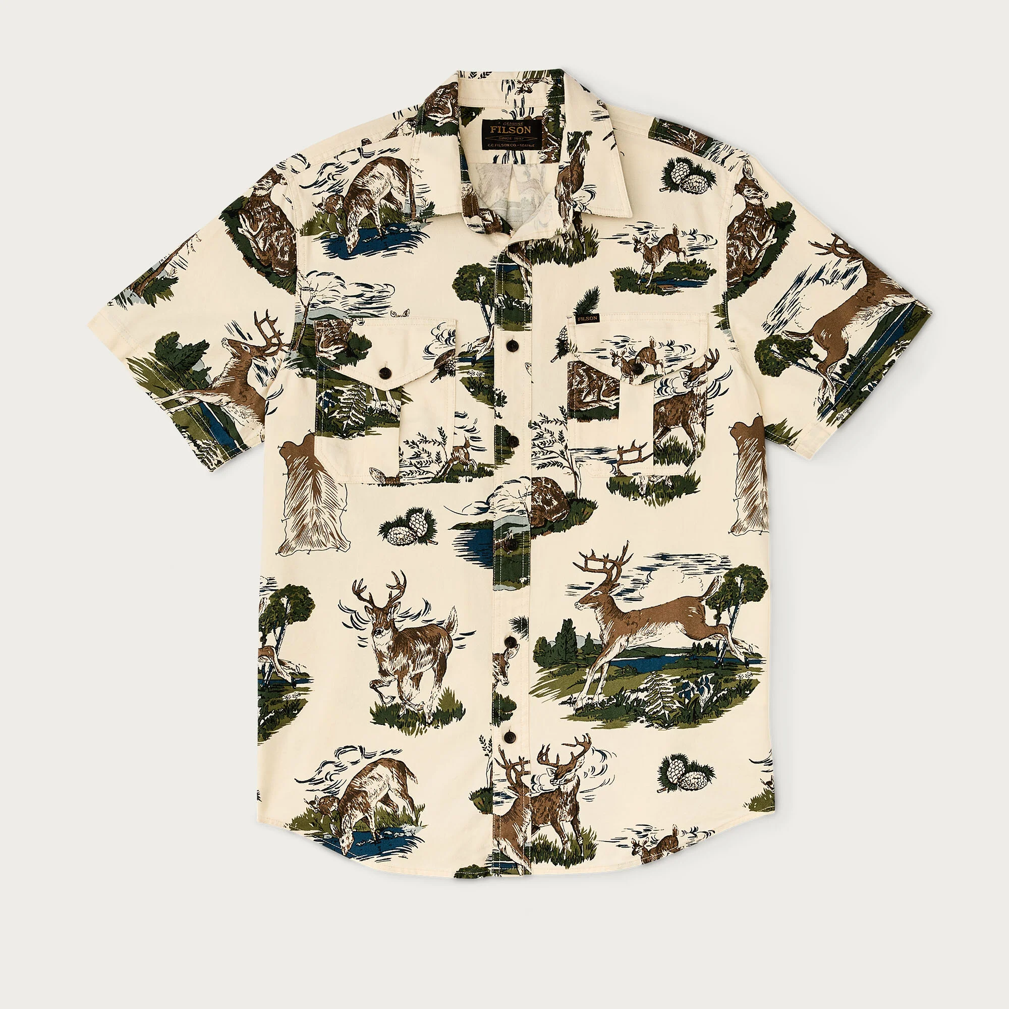 SHORT SLEEVE LIGHTWEIGHT ALASKAN GUIDE SHIRT