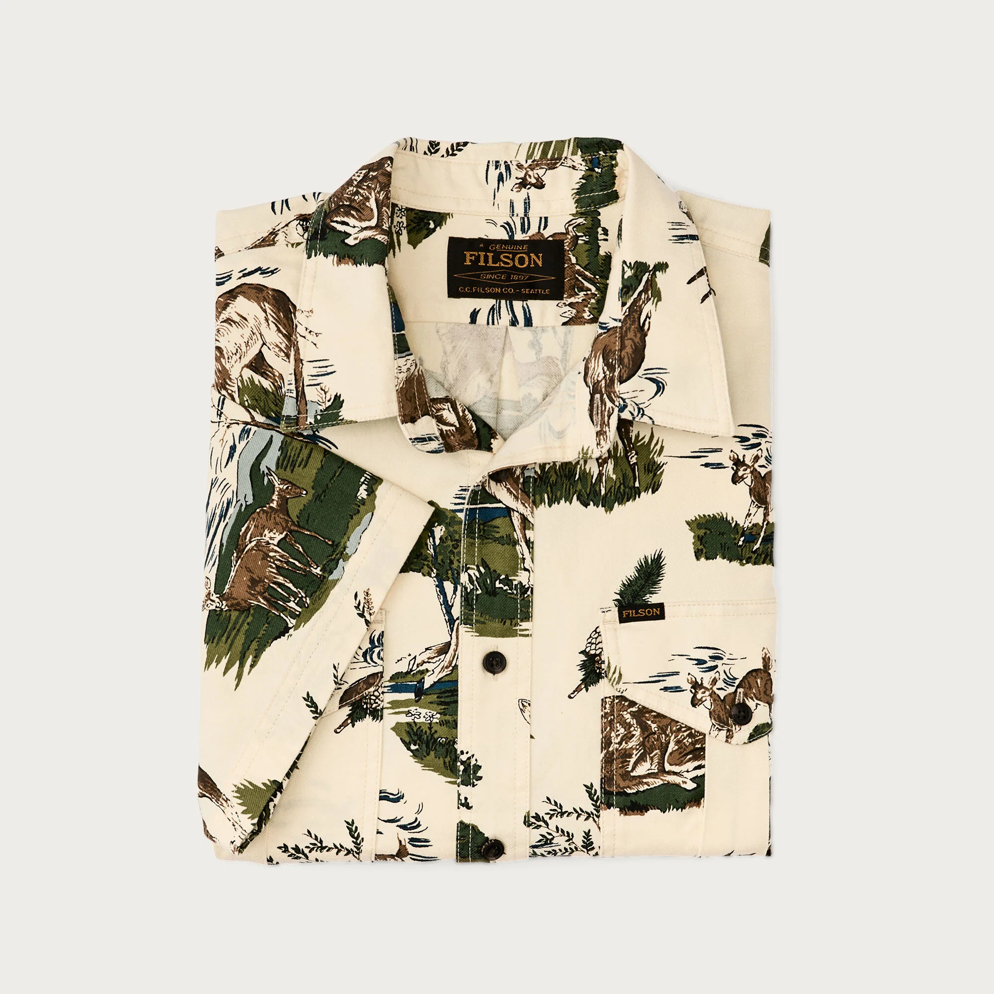 SHORT SLEEVE LIGHTWEIGHT ALASKAN GUIDE SHIRT - Image 3