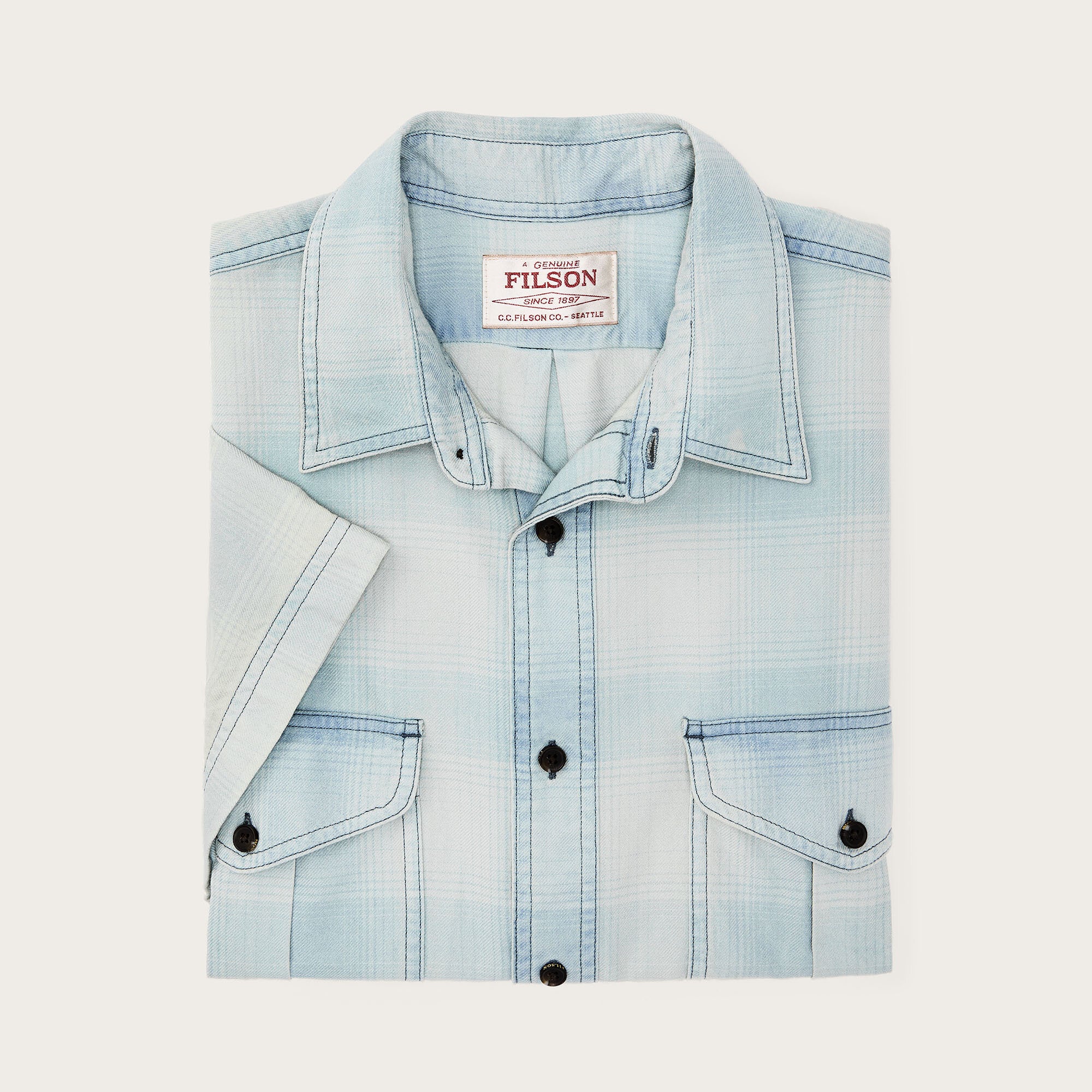 SHORT SLEEVE LIGHTWEIGHT ALASKAN GUIDE SHIRT - Image 3