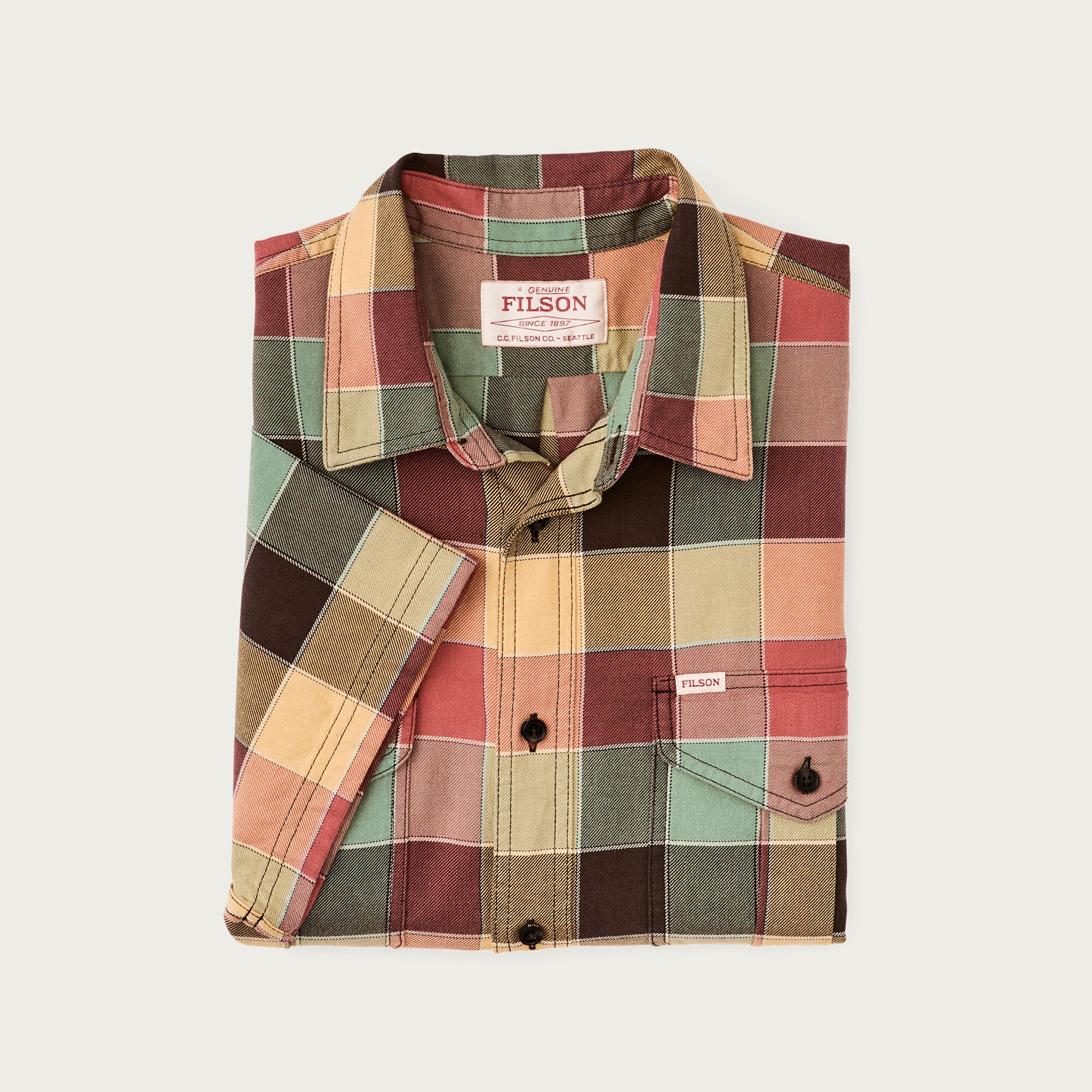 SHORT SLEEVE LIGHTWEIGHT ALASKAN GUIDE SHIRT - Image 3