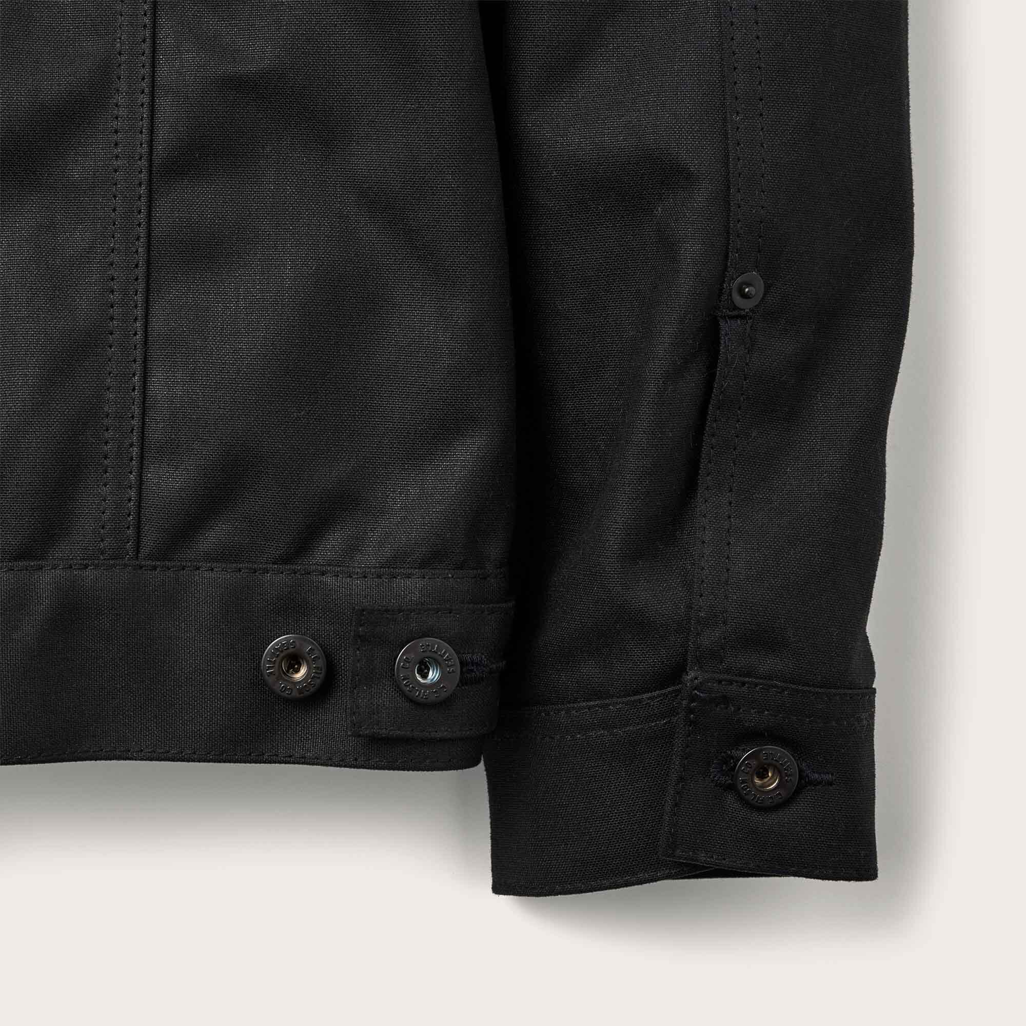 VESTE CRUISER EN TIN CLOTH DOUBLÉE COURTE - Image 4