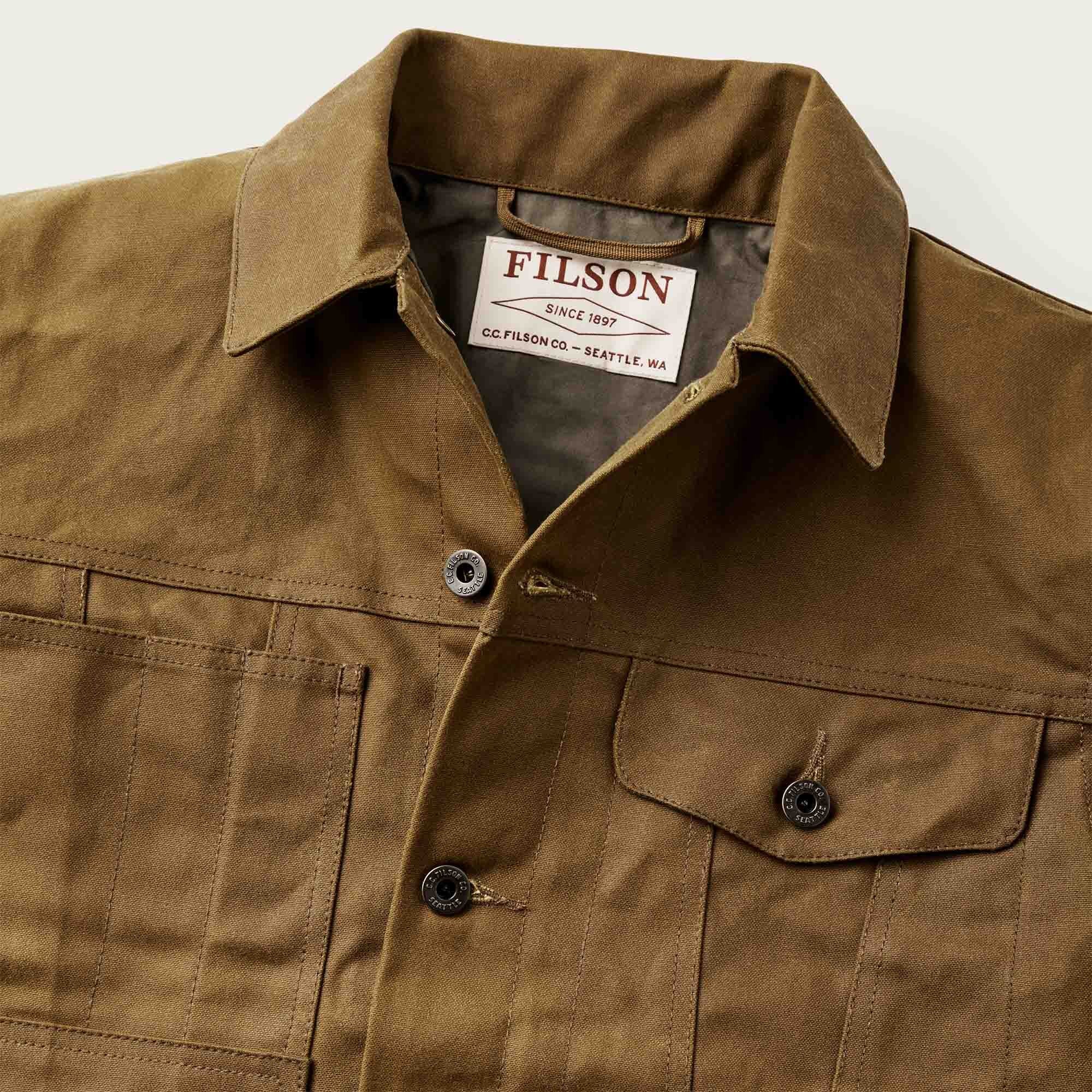 VESTE CRUISER EN TIN CLOTH DOUBLÉE COURTE - Image 3