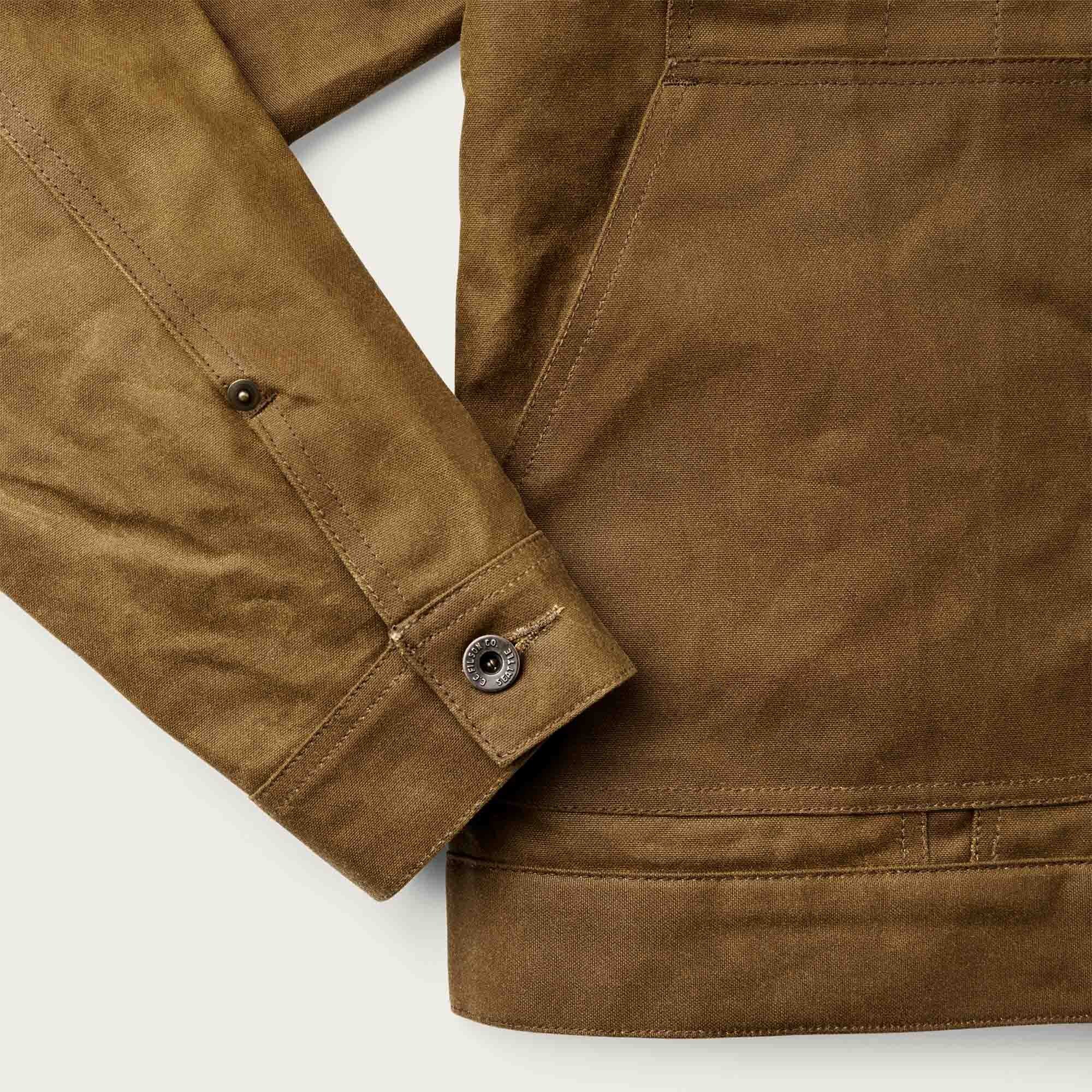 VESTE CRUISER EN TIN CLOTH DOUBLÉE COURTE - Image 4