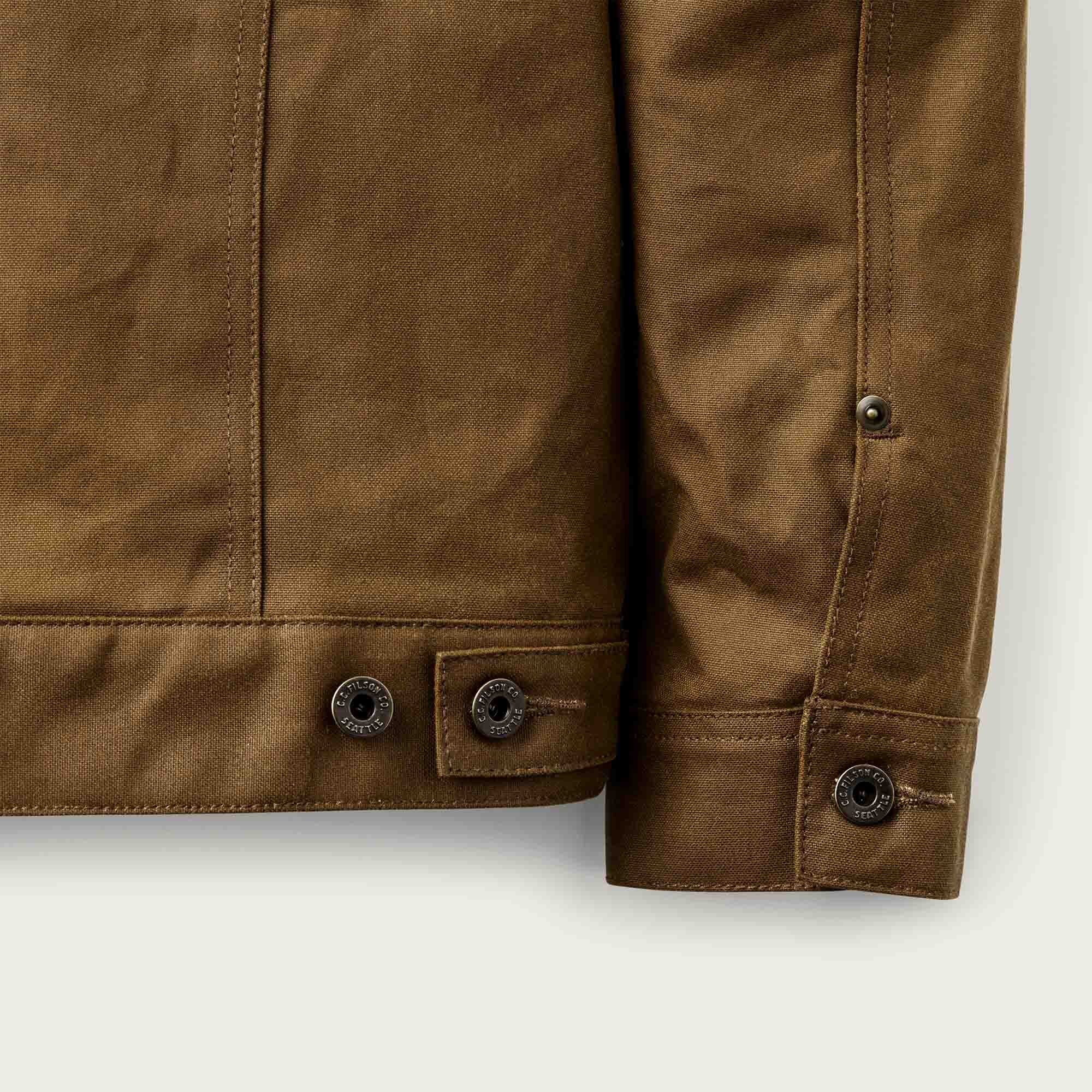 VESTE CRUISER EN TIN CLOTH DOUBLÉE COURTE - Image 5