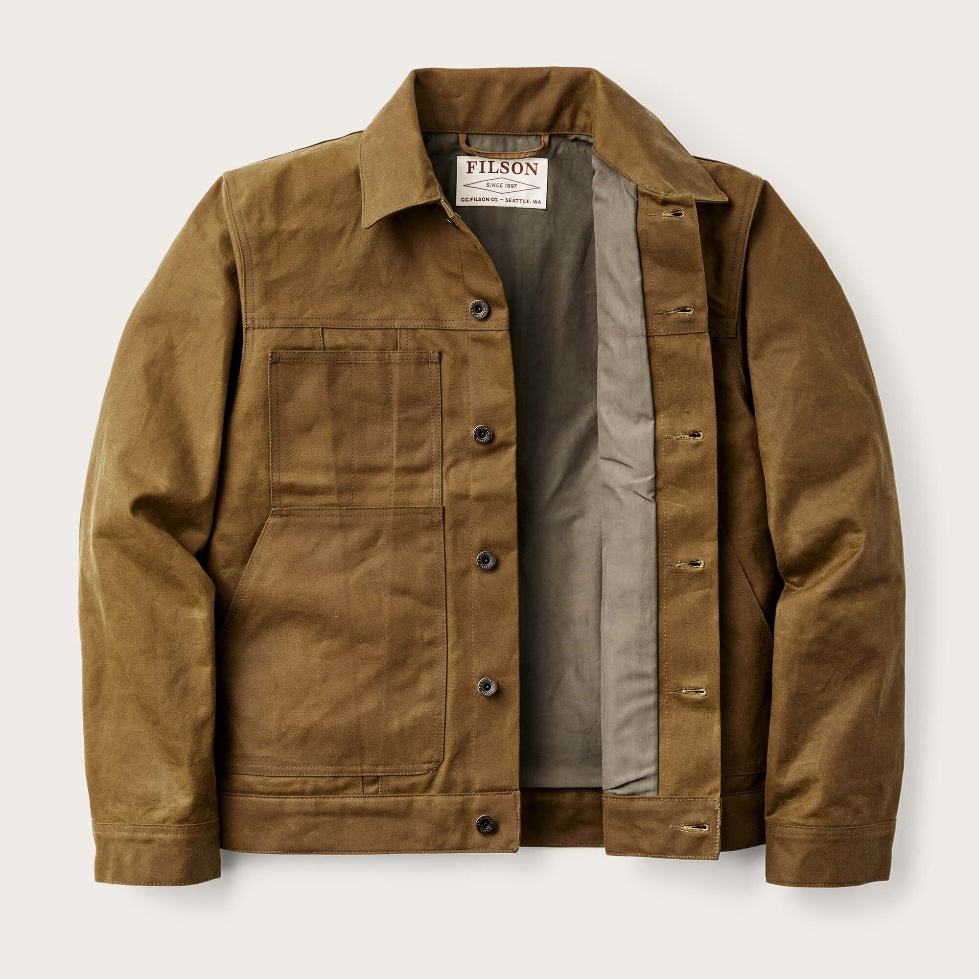 VESTE CRUISER EN TIN CLOTH DOUBLÉE COURTE - Image 6
