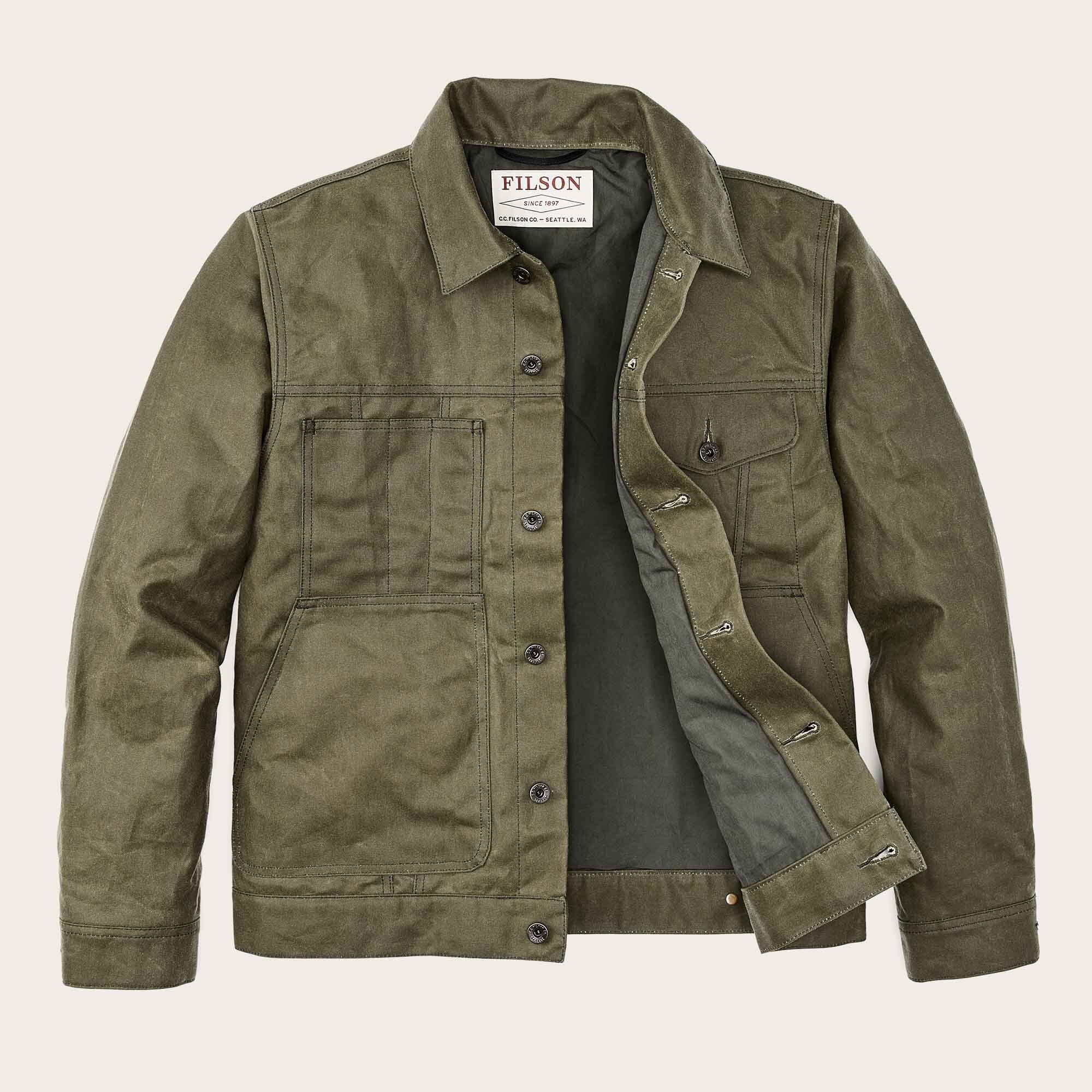 VESTE CRUISER EN TIN CLOTH DOUBLÉE COURTE - Image 3
