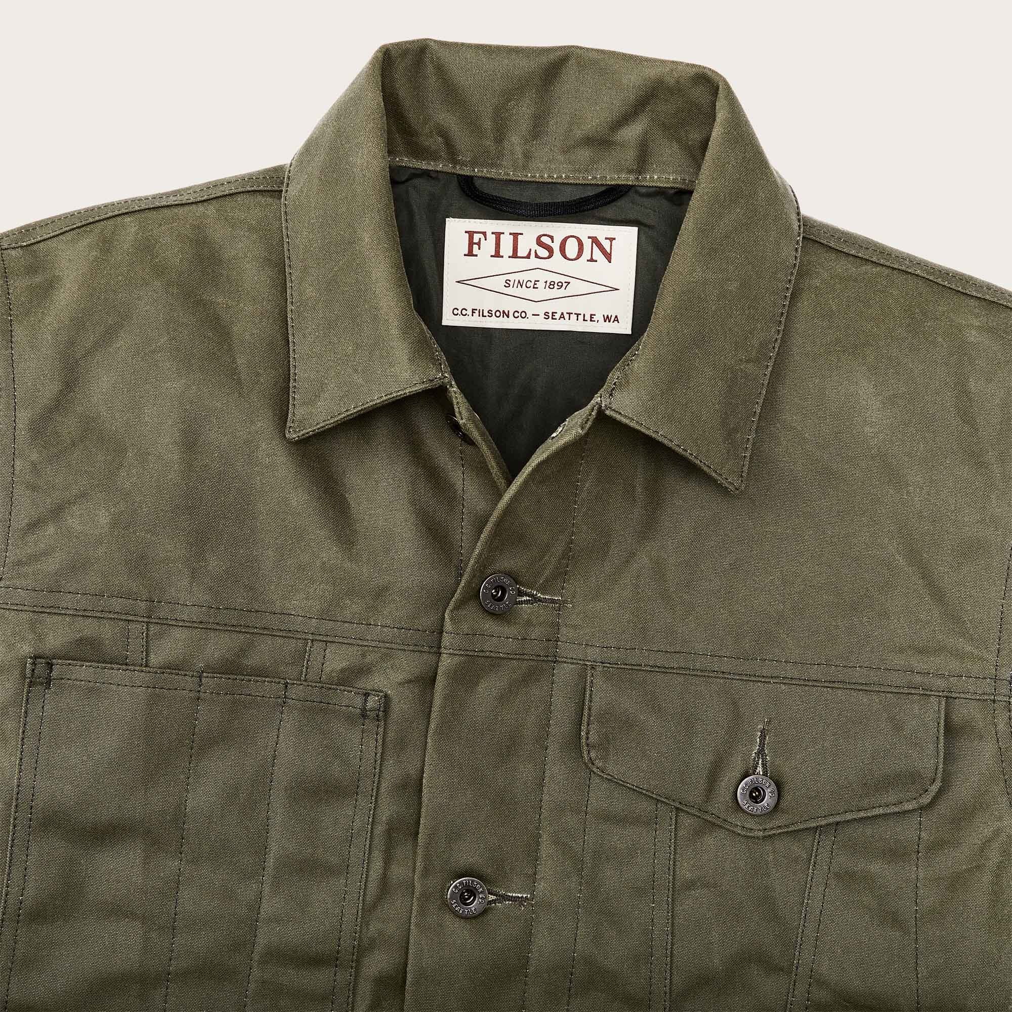 VESTE CRUISER EN TIN CLOTH DOUBLÉE COURTE - Image 4