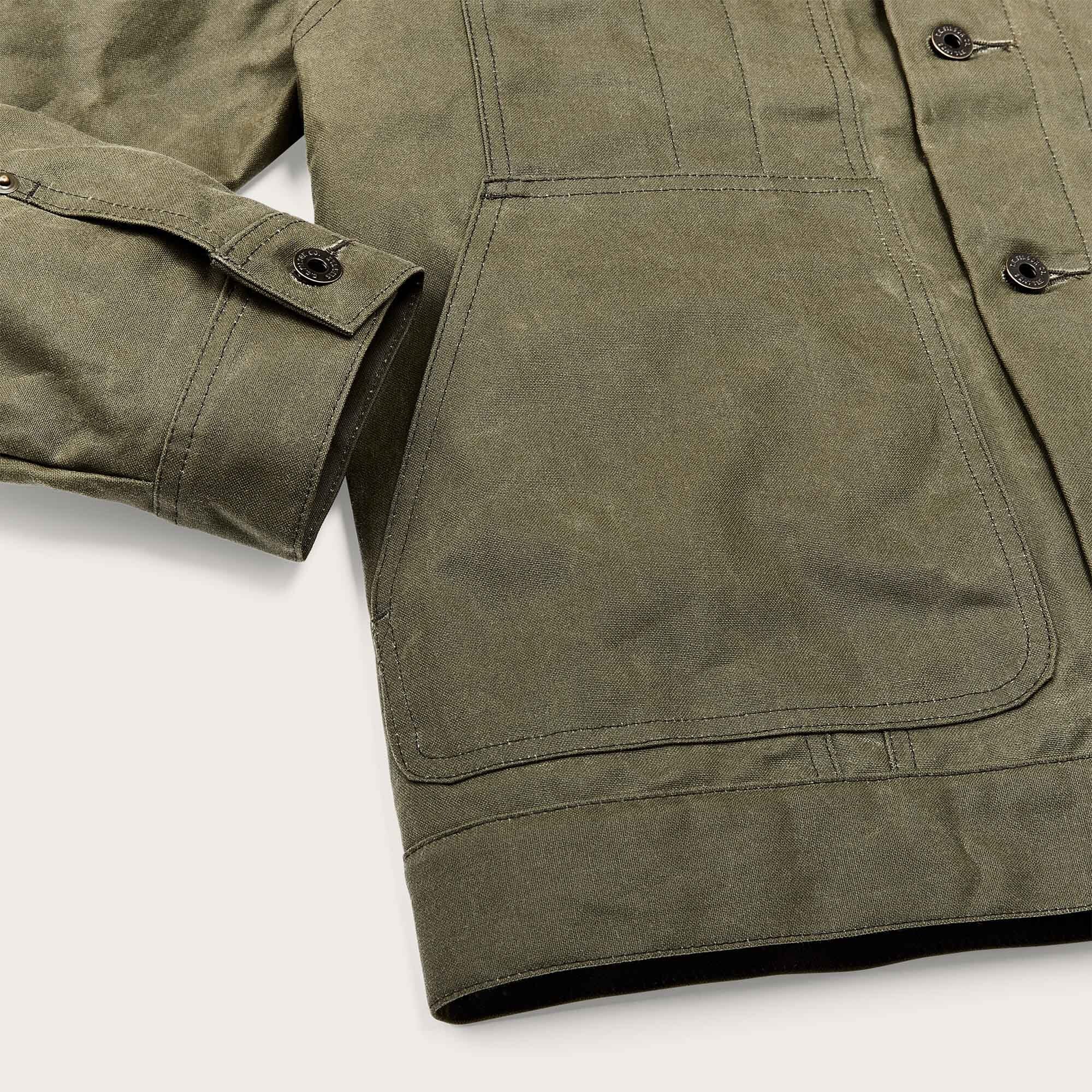 VESTE CRUISER EN TIN CLOTH DOUBLÉE COURTE - Image 5
