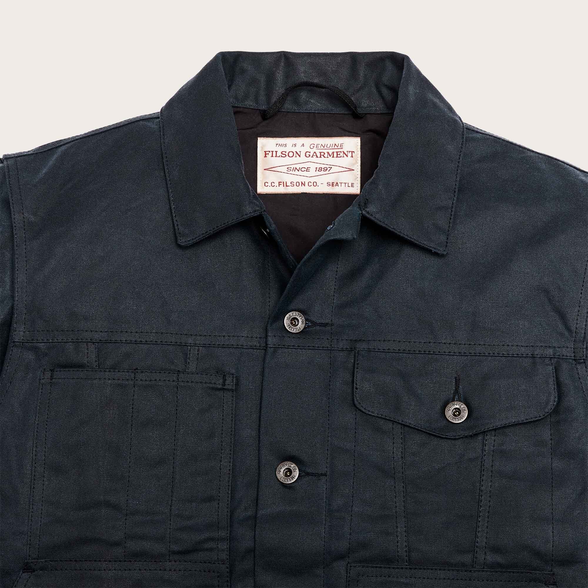 VESTE CRUISER EN TIN CLOTH DOUBLÉE COURTE - Image 4