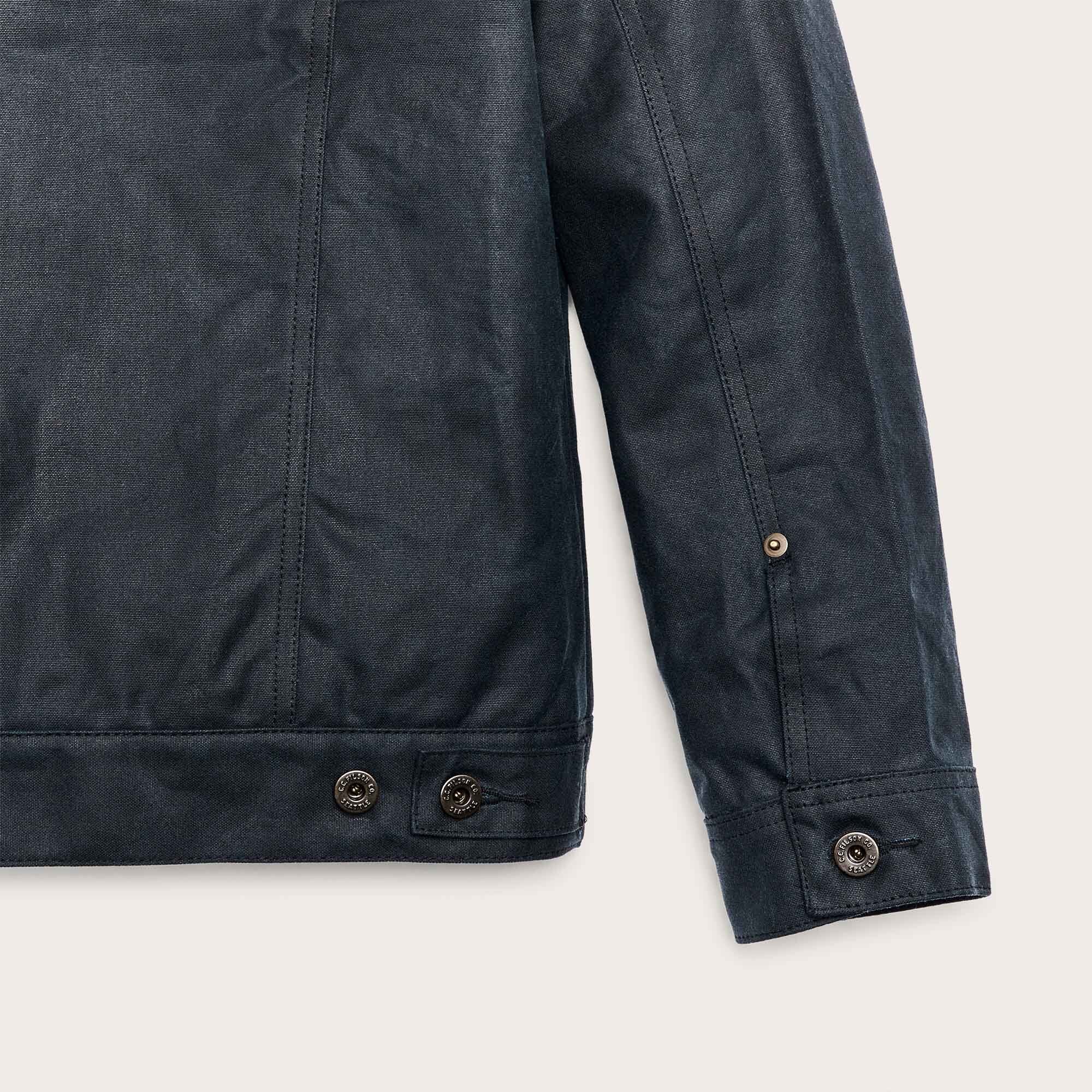 VESTE CRUISER EN TIN CLOTH DOUBLÉE COURTE - Image 6