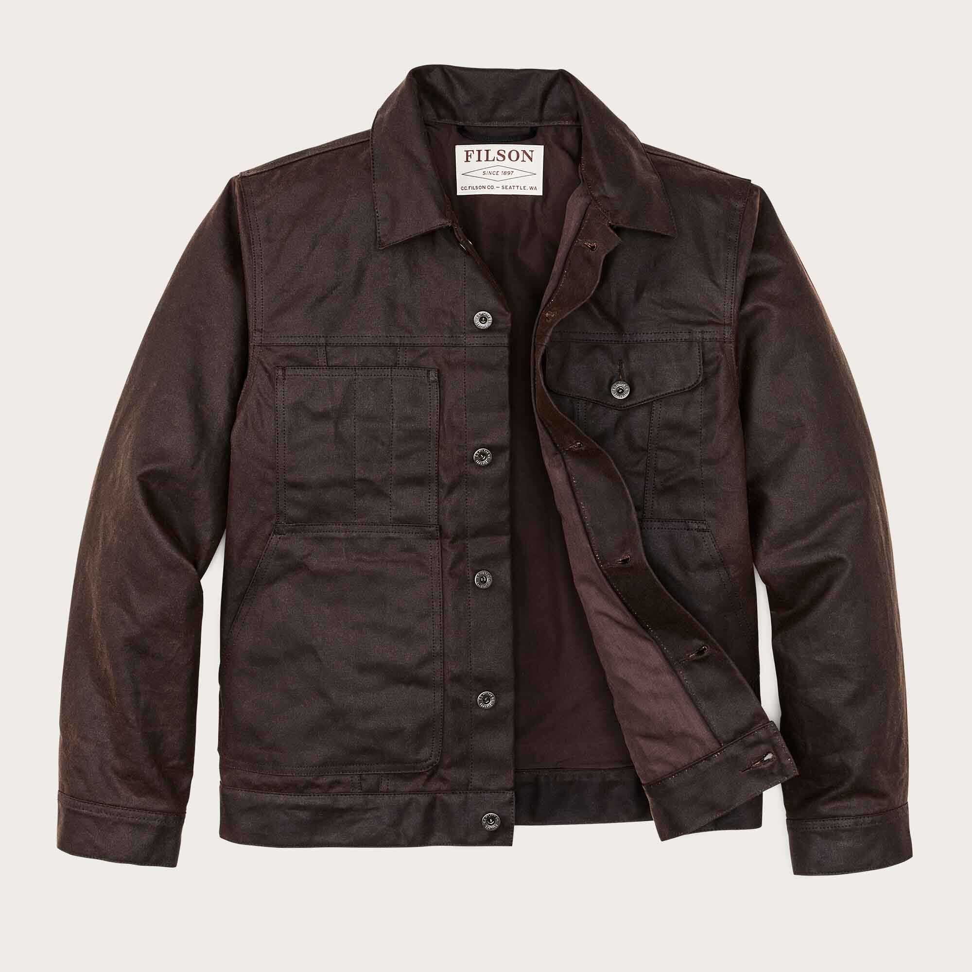VESTE CRUISER EN TIN CLOTH DOUBLÉE COURTE - Image 3