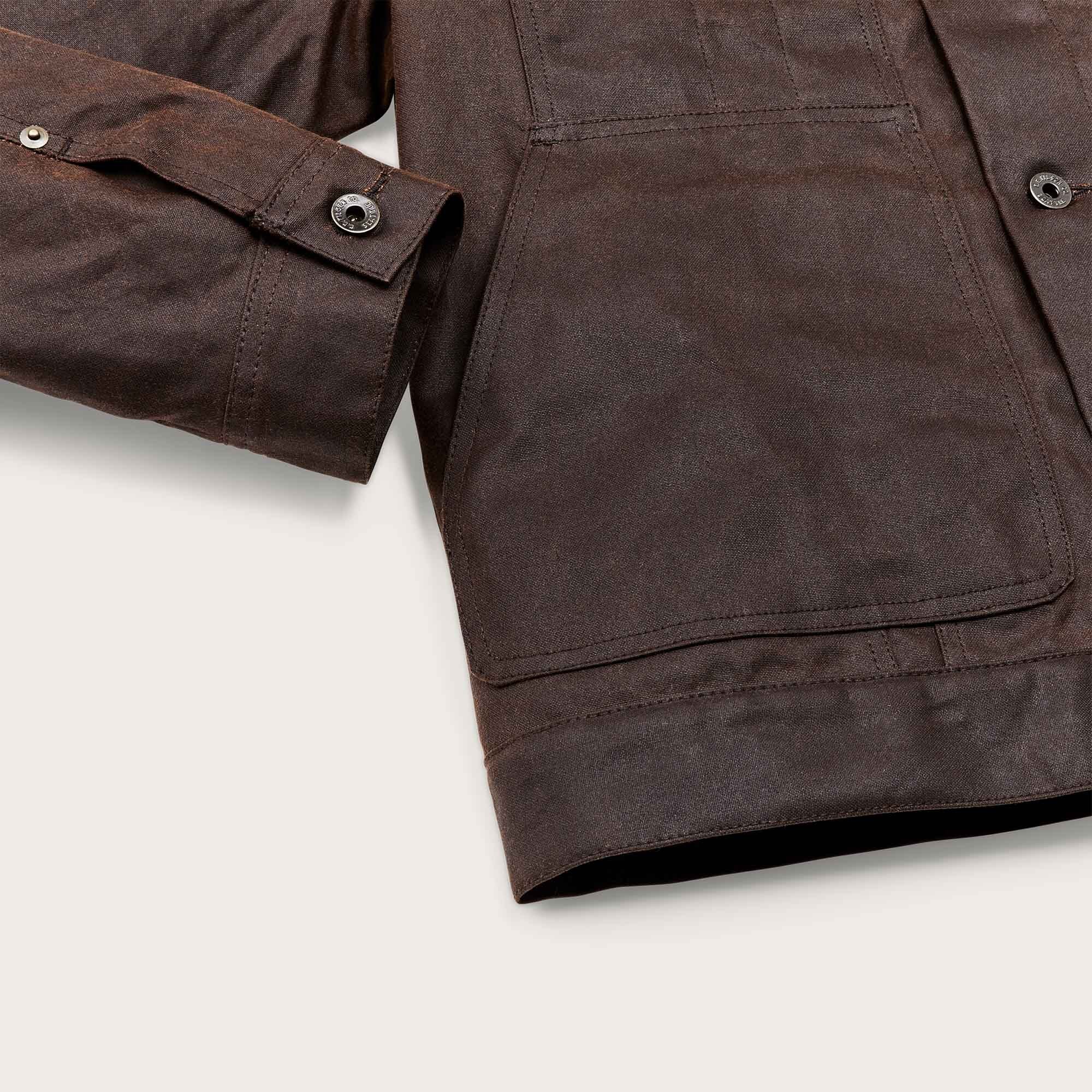 VESTE CRUISER EN TIN CLOTH DOUBLÉE COURTE - Image 5