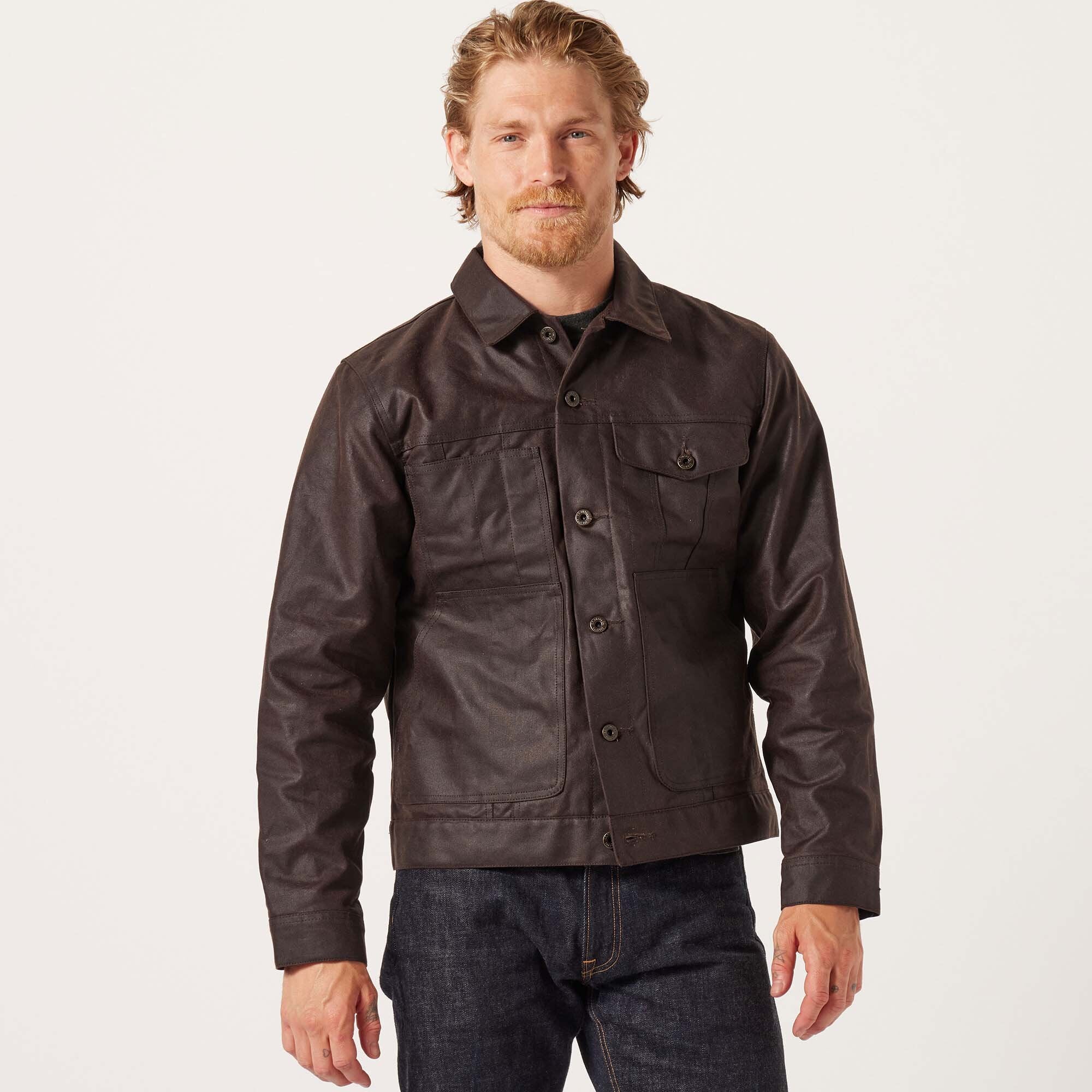 VESTE CRUISER EN TIN CLOTH DOUBLÉE COURTE - Image 7