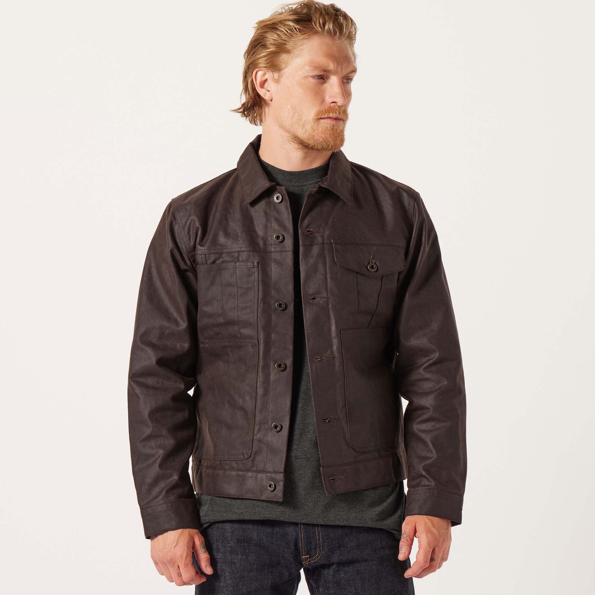 VESTE CRUISER EN TIN CLOTH DOUBLÉE COURTE - Image 8