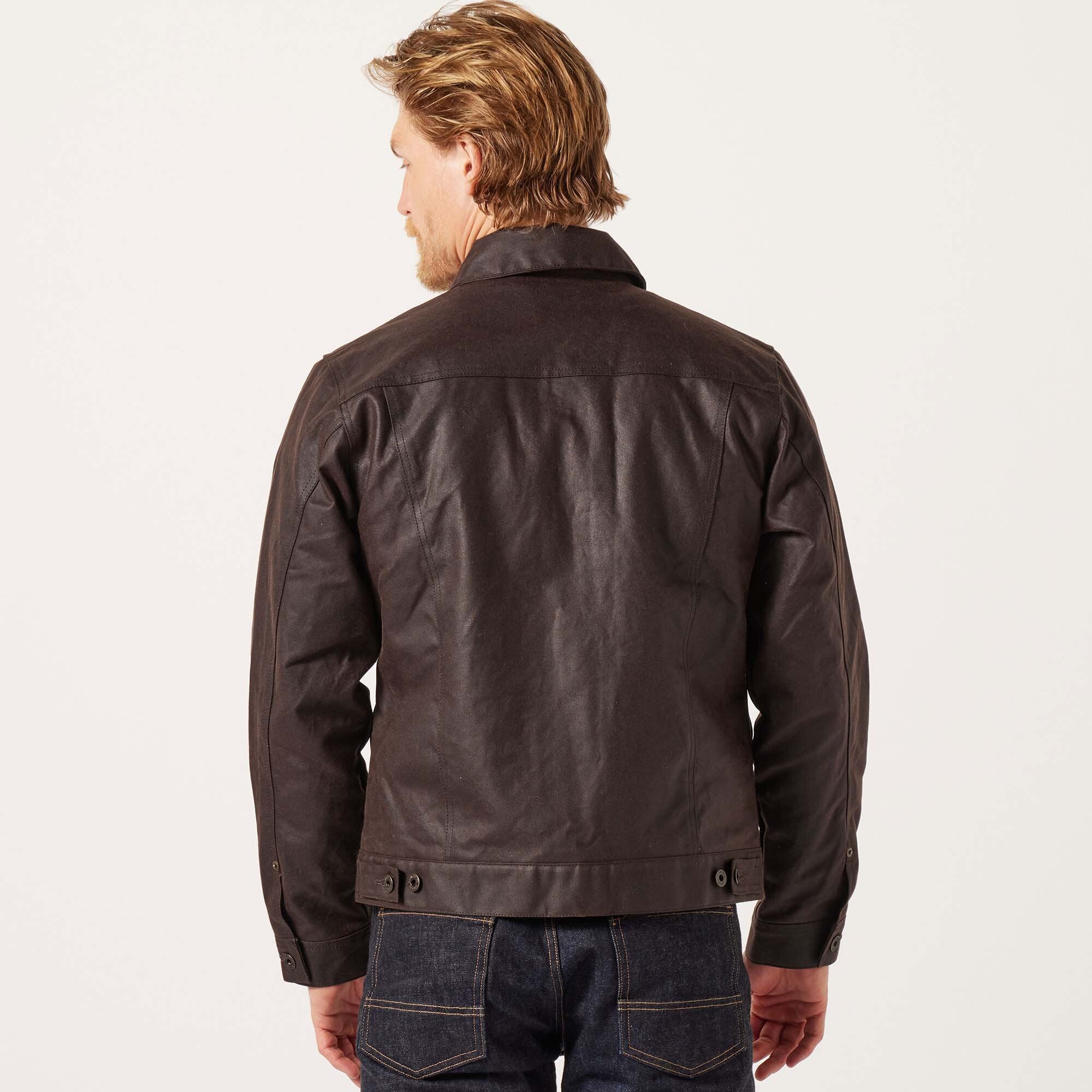 VESTE CRUISER EN TIN CLOTH DOUBLÉE COURTE - Image 9