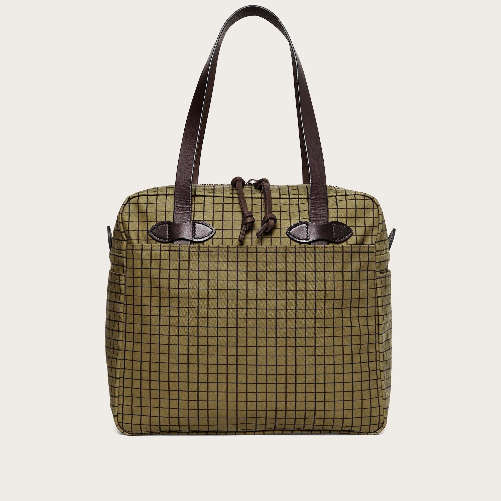 TIN CLOTH TOTE BAG WITH ZIPPER - Image 3