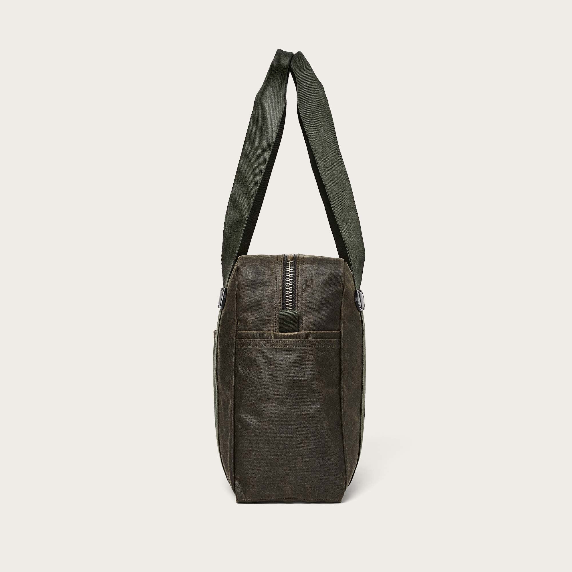 TIN CLOTH TOTE BAG WITH ZIPPER - Image 3