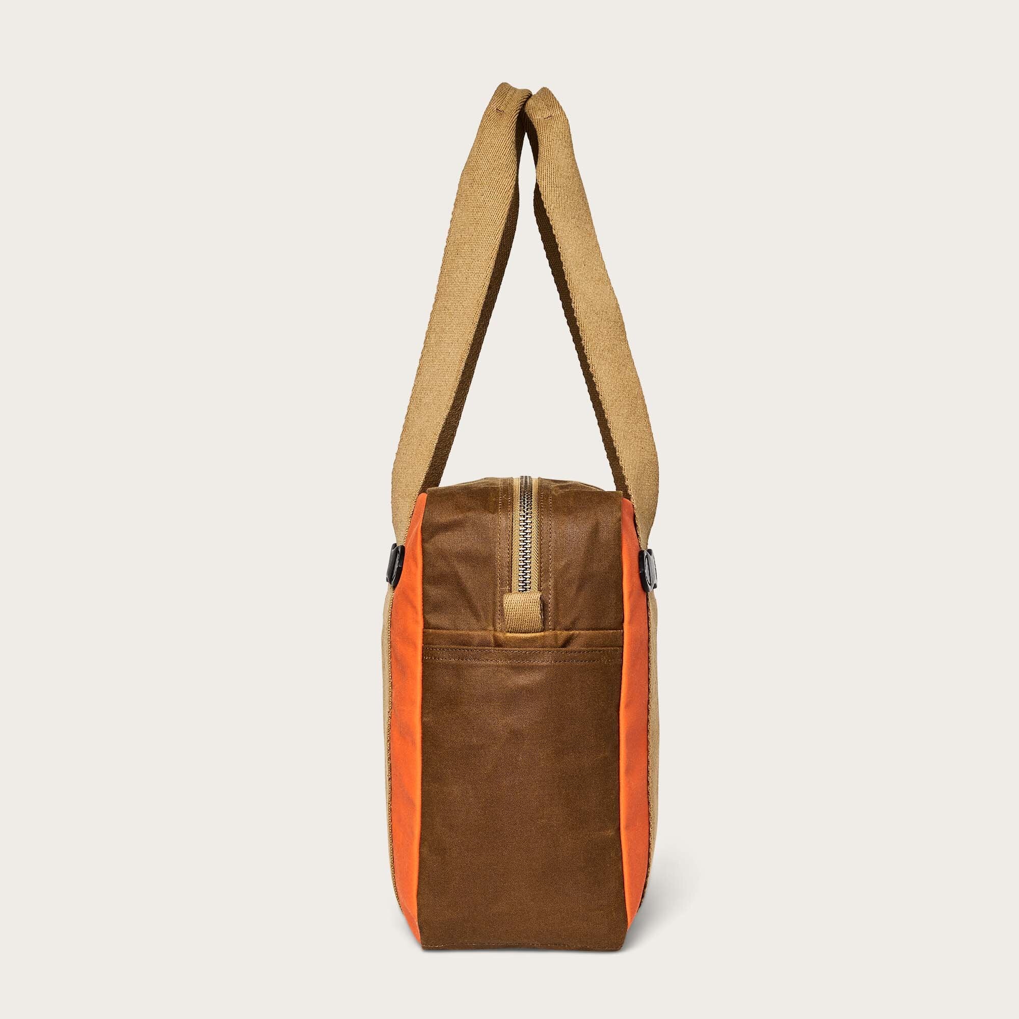 TIN CLOTH TOTE BAG WITH ZIPPER - Image 3
