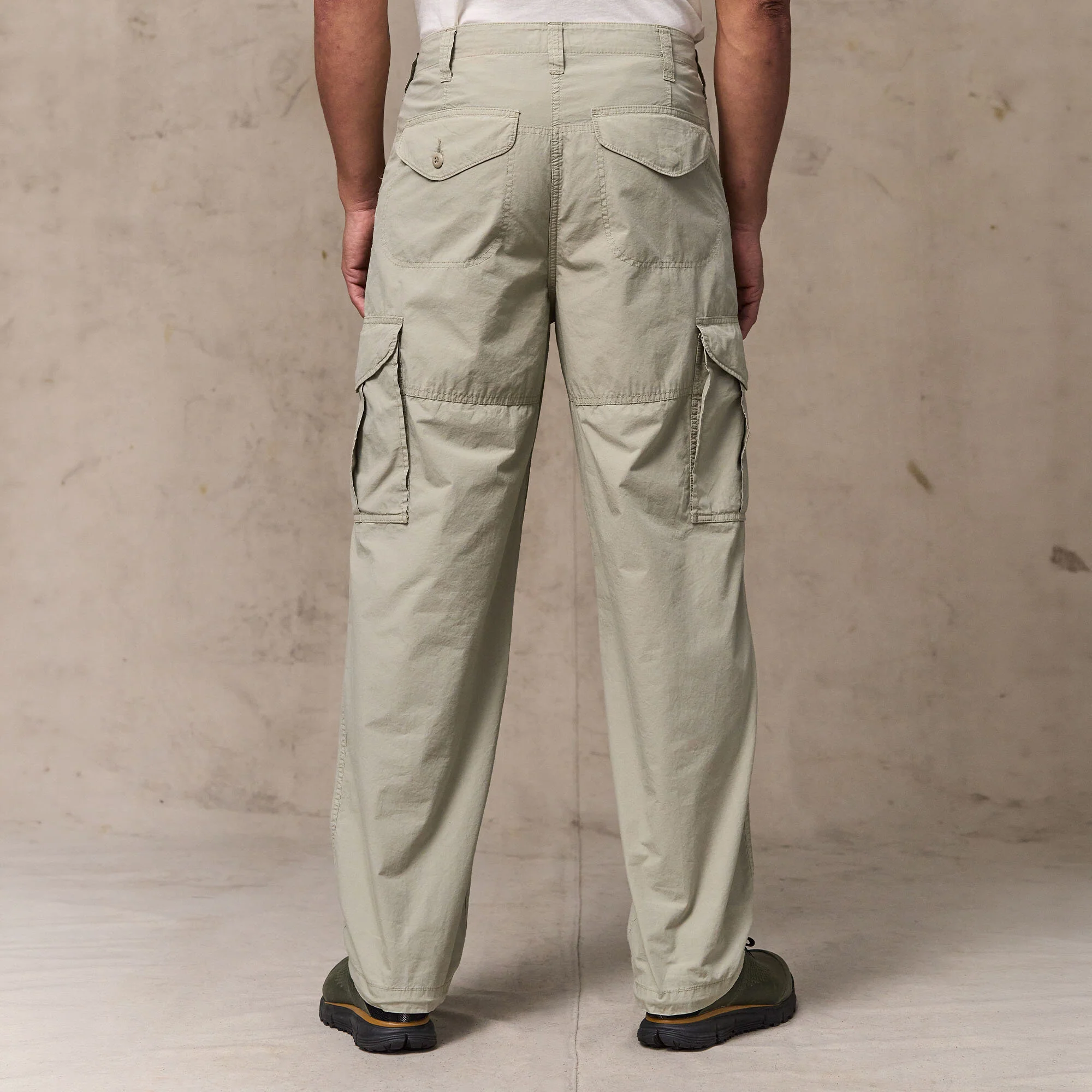 TROPICAL POPLIN CARGO PANTS - Image 9