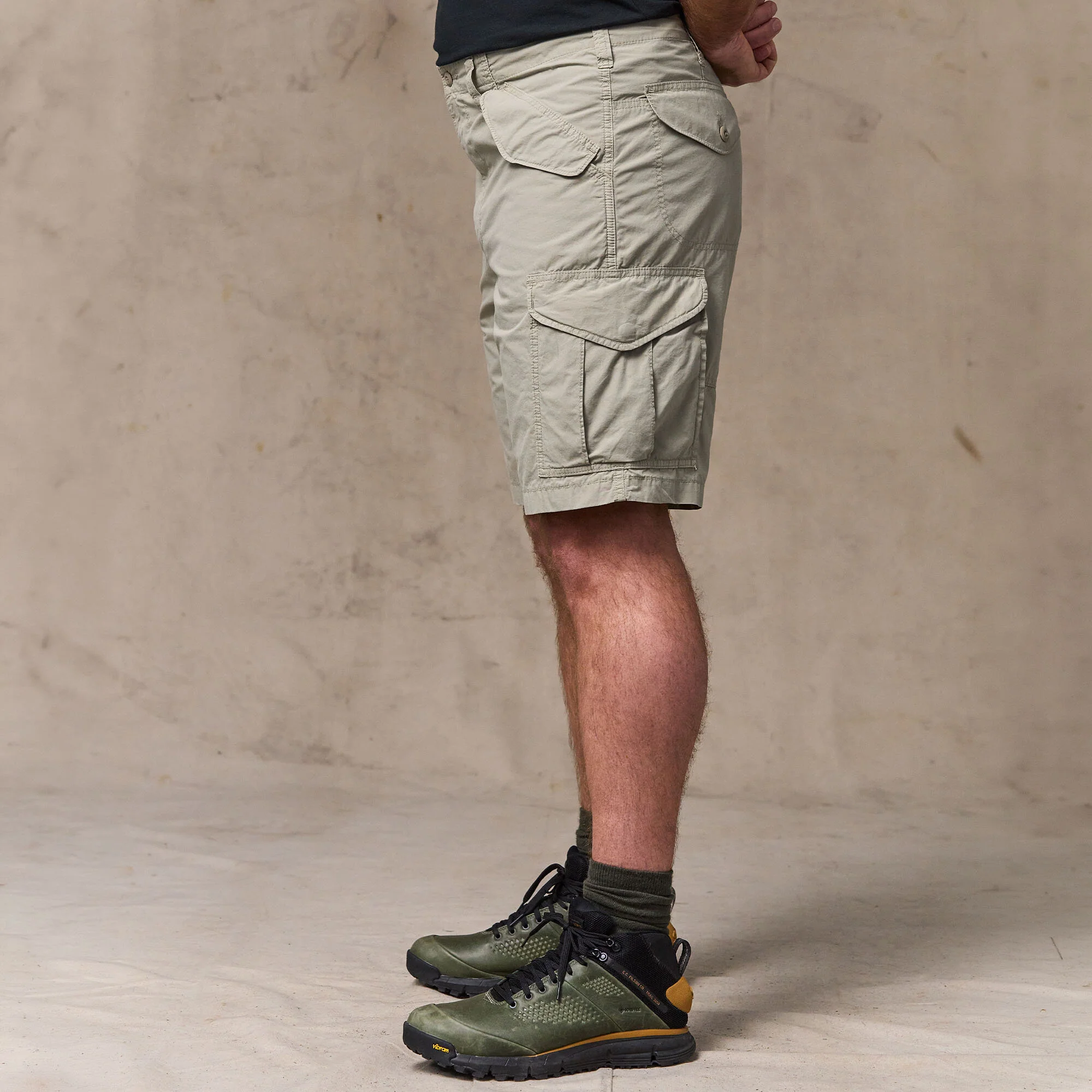 TROPICAL POPLIN CARGO SHORTS - Image 8